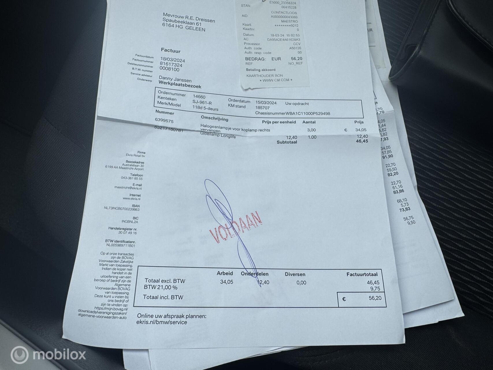Foto van BMW 118d