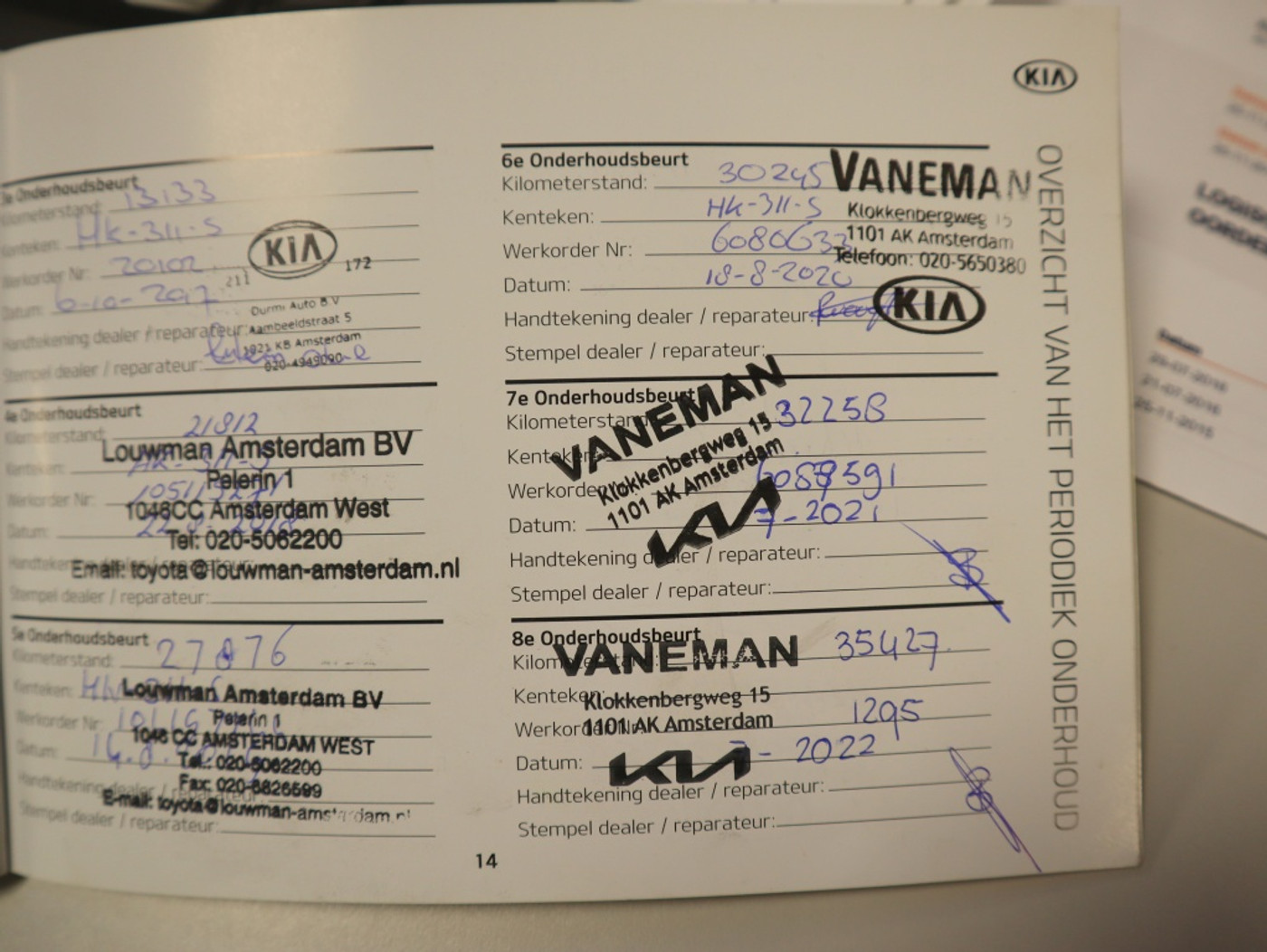 Foto van Kia Venga
