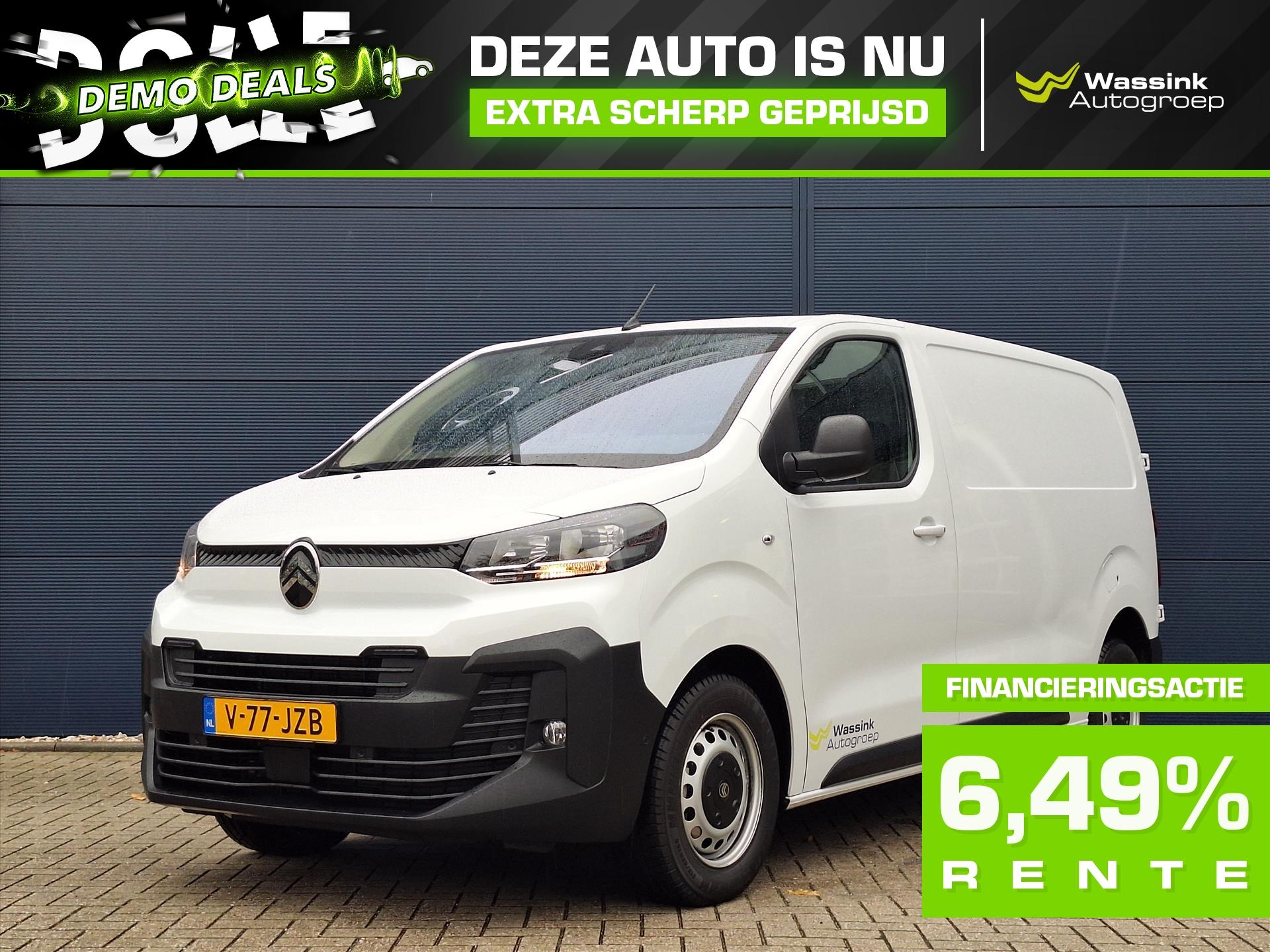 Citroen Jumpy GB 145pk M DEMO DEAL| Navigatie | Verhoogd 2024 - voorkant