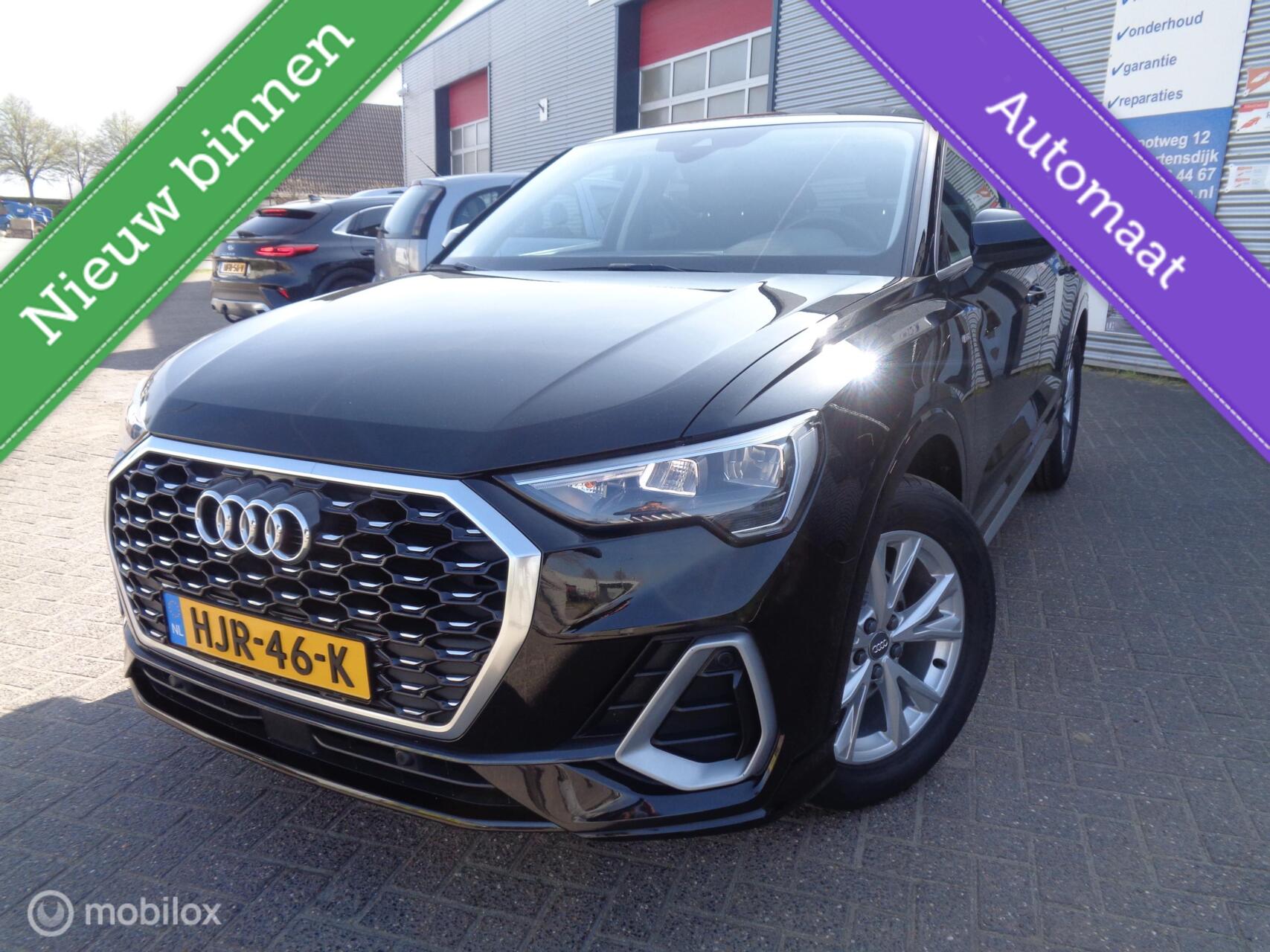 Audi Q3 35 TFSI Pro Line Sportback Business/S-LINE/AUTOMAAT/Ecc/Stoelverw/PDC/Apple Carplay/Lm velgen/1st eig/Nieuwstaat 2020 - voorkant