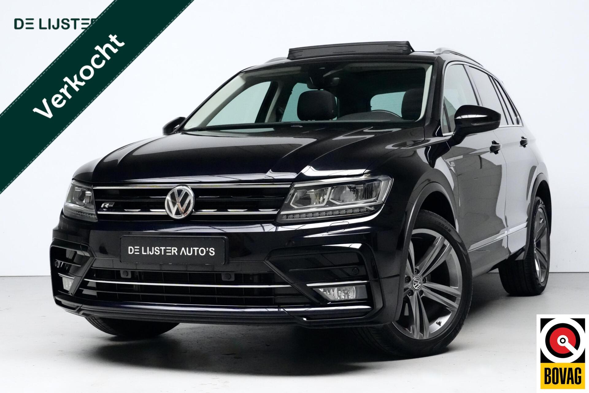 Volkswagen Tiguan 1.4 TSI R Line 4Motion Automaat 150 PK | Pano-dak | Virtual | CarPlay | Acc | Stoelverwarming | Pdc | Trekhaak | 2018 - voorkant