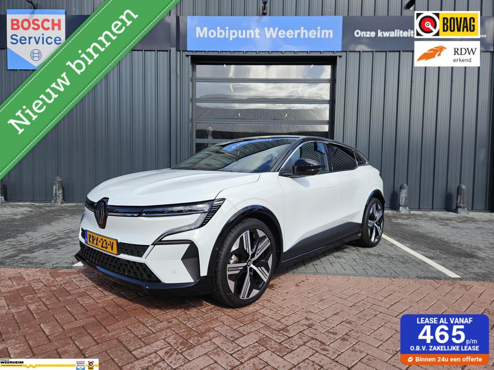 Renault Megane E-tech Electric EV60 Optimum Charge Techno | Leder | Veel opties! 2024 - voorkant