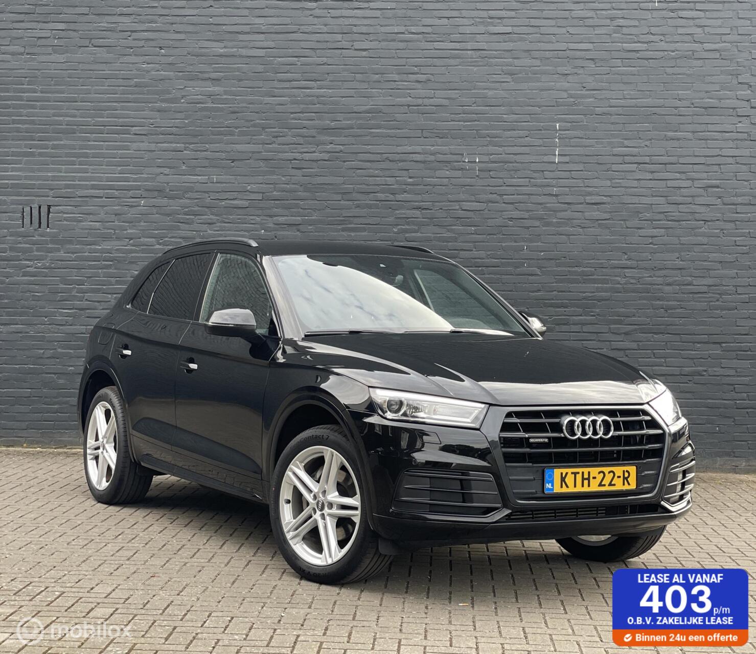 Audi Q5 2.0 TFSI quattro Sport Pro Line Black Edition 2018 - voorkant