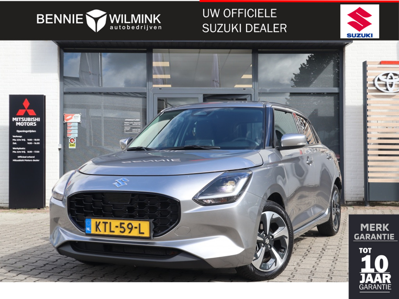 Suzuki Swift 1.2 Style Hybrid Automaat Keyless | Adaptive Cruise | AllSeasons 2025 - voorkant