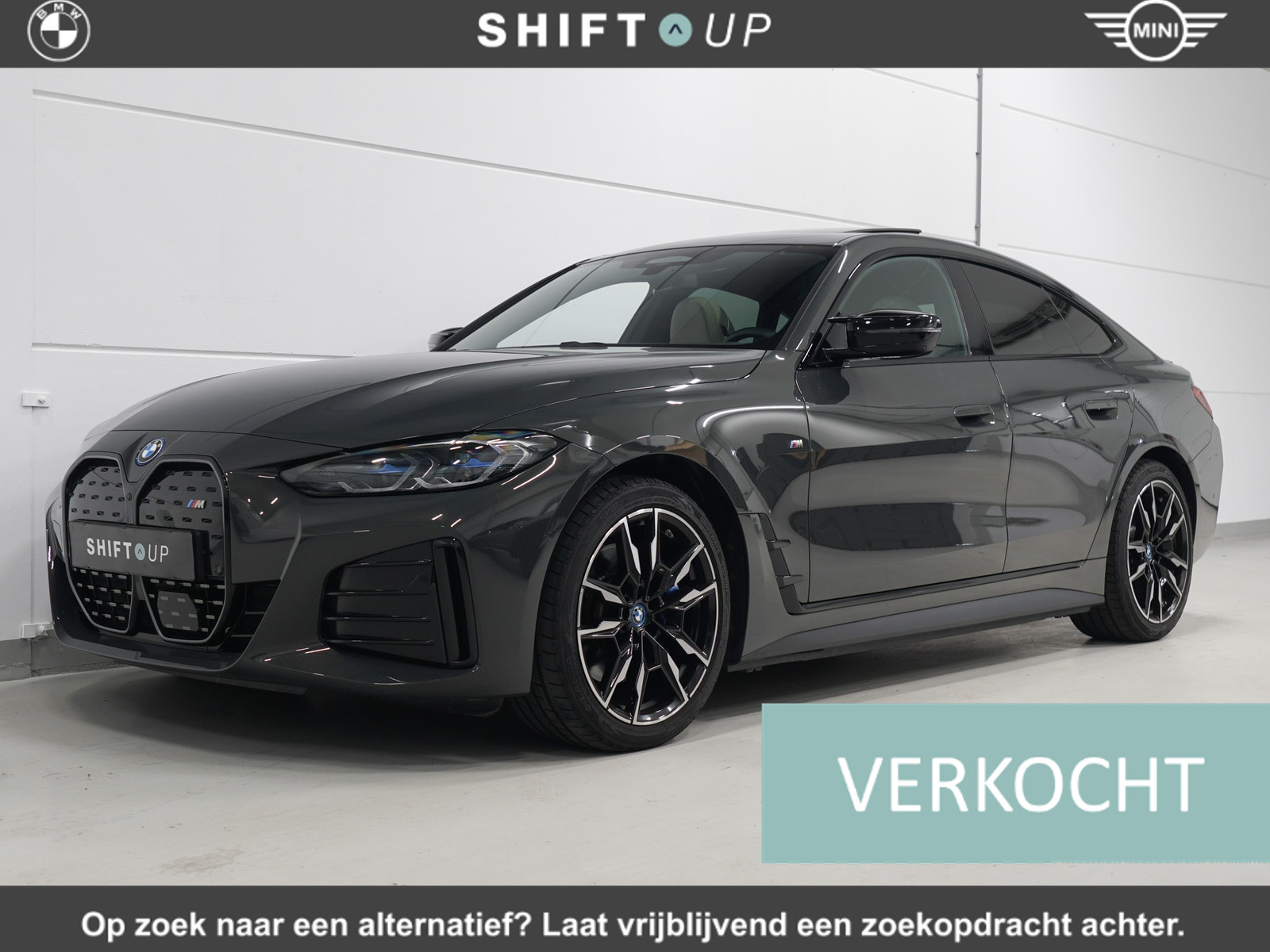 BMW I4 M50 M50  Schuifdak | Harman Kardon | Stoelventilatie | Elektr. Trekhaak 2023 - voorkant
