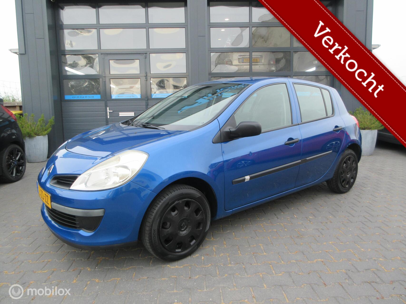 Renault Clio 1.2-16V Business Line 5drs 1ste Eig 139dkm 2008 - voorkant