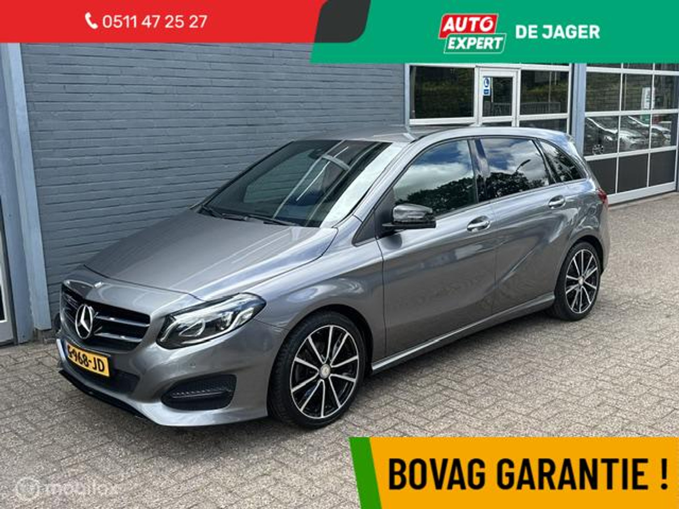 Mercedes-Benz B 200 200 Prestige / trekhaak 2015 - voorkant