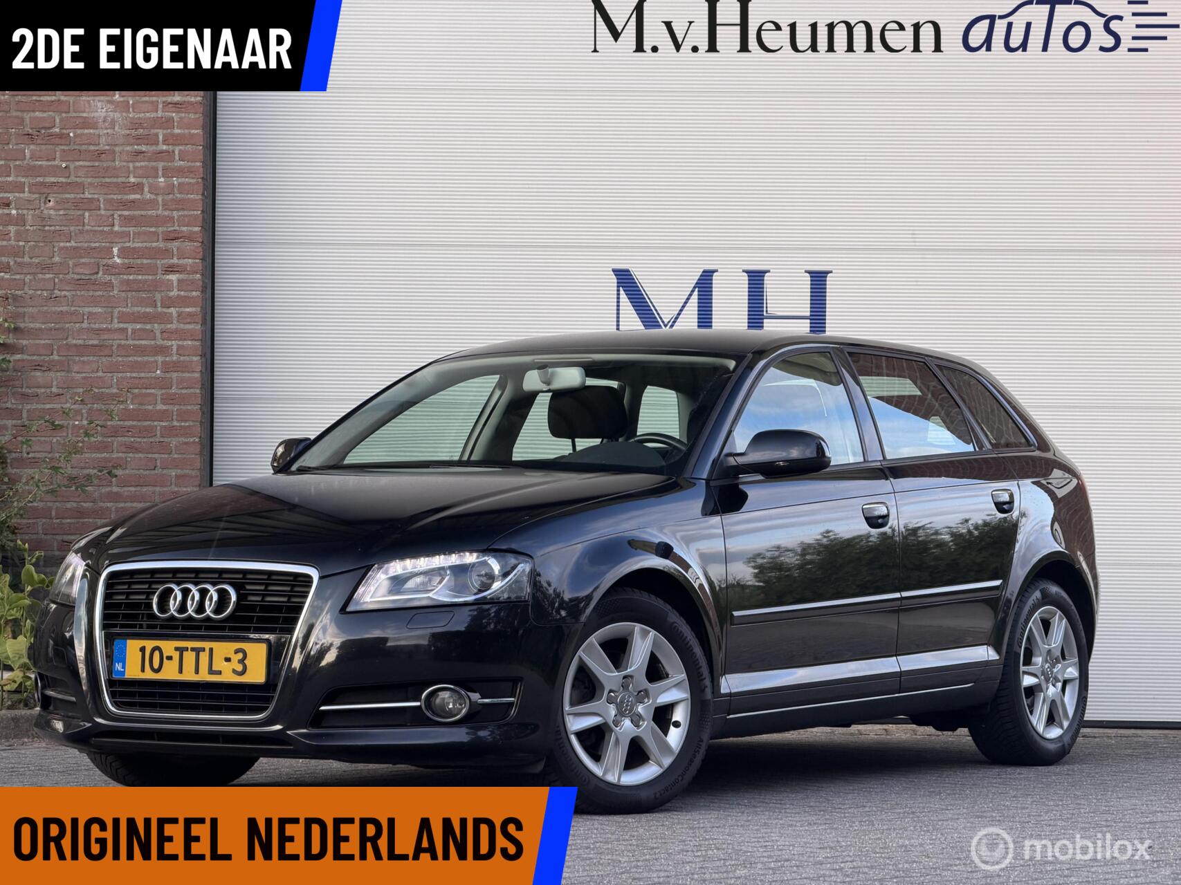 Audi A3 Sportback 1.4 TFSI S-Tronic  Attraction ORG NED 2DE EIG 2012 - voorkant