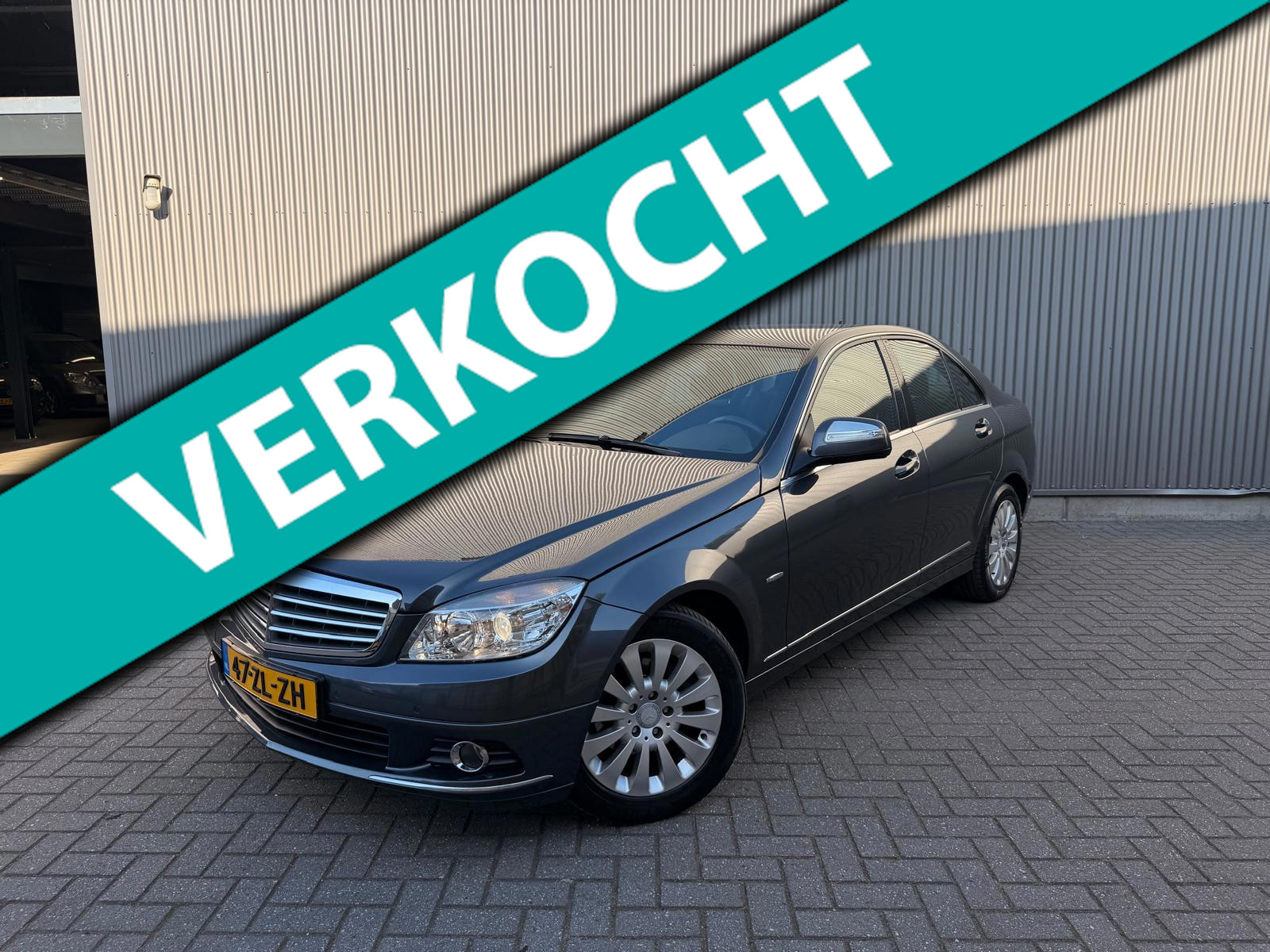Mercedes-Benz C 180 Kompressor 180 K Elegance Navi|Elektrische stoelen|PDC|Zeer nette staat|Cruise control 2008 - voorkant