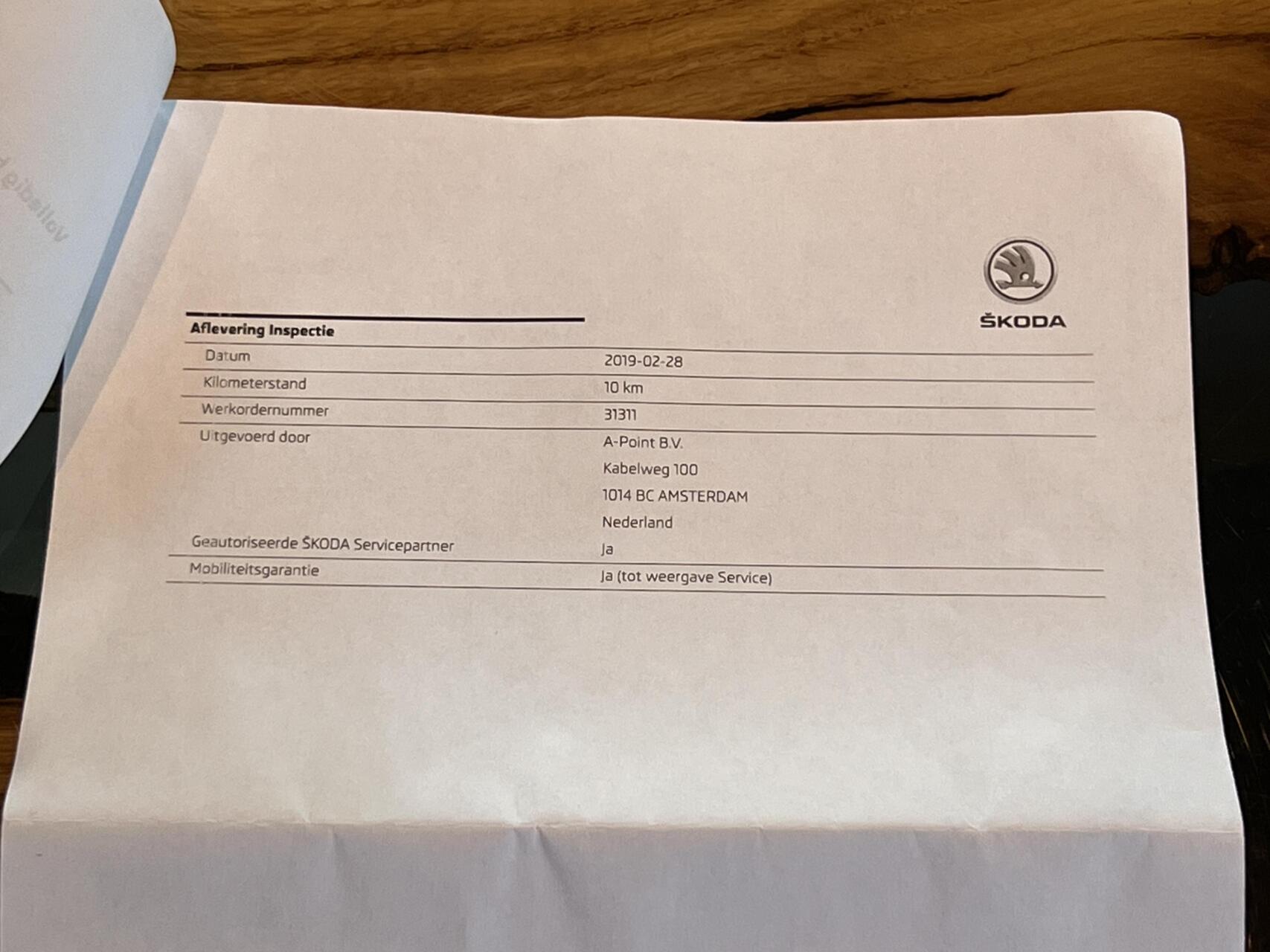 Foto van Skoda Fabia