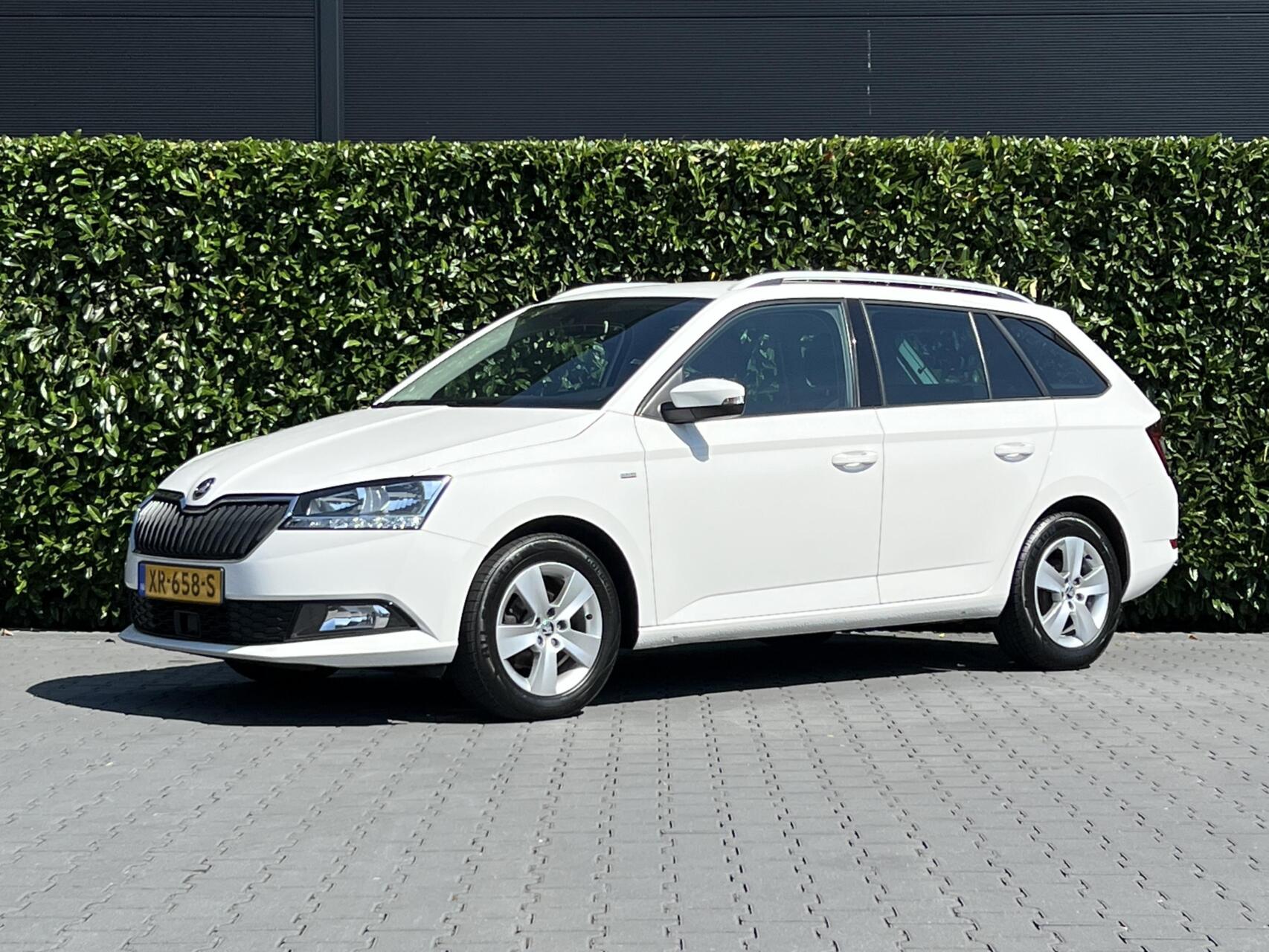 Skoda Fabia 1.0 TSI Clever, NL AUTO, NAP LOGISCH, CLIMATE CONTROL, STOELVERWARMING, TREKHAAK, LICHTMETAAL 16" 2019 - voorkant