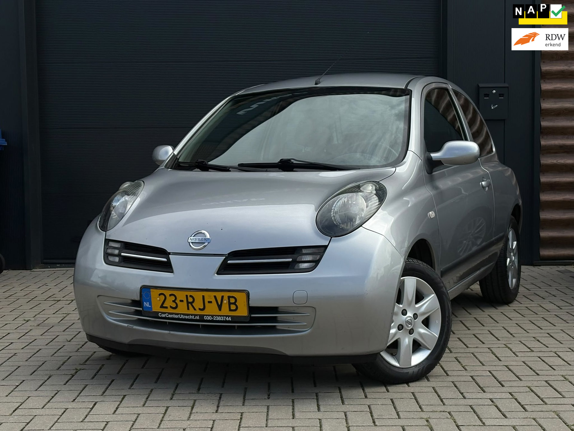 Nissan Nissan Micra 1.2 Forza nederlands geleverd met airco 2005 - voorkant