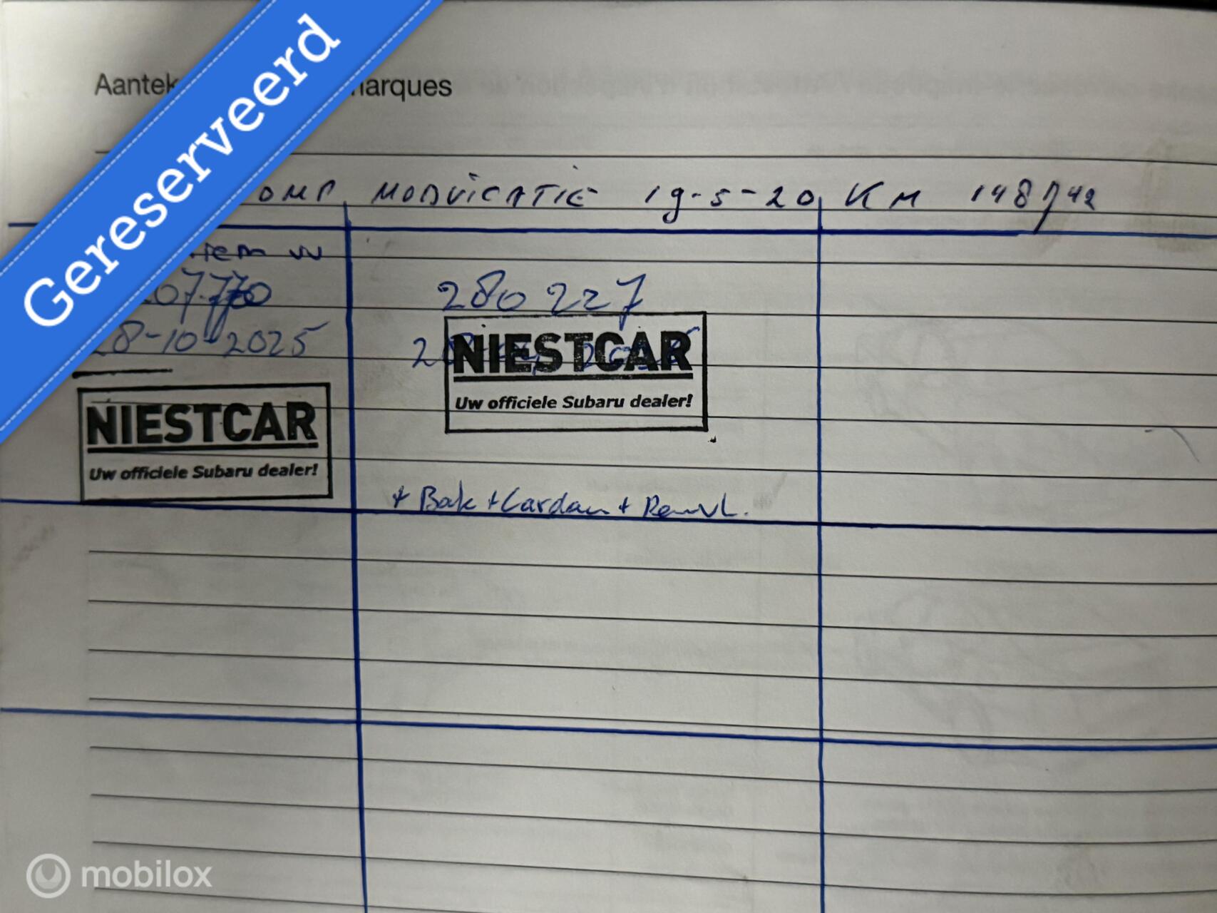 Foto van Subaru Impreza