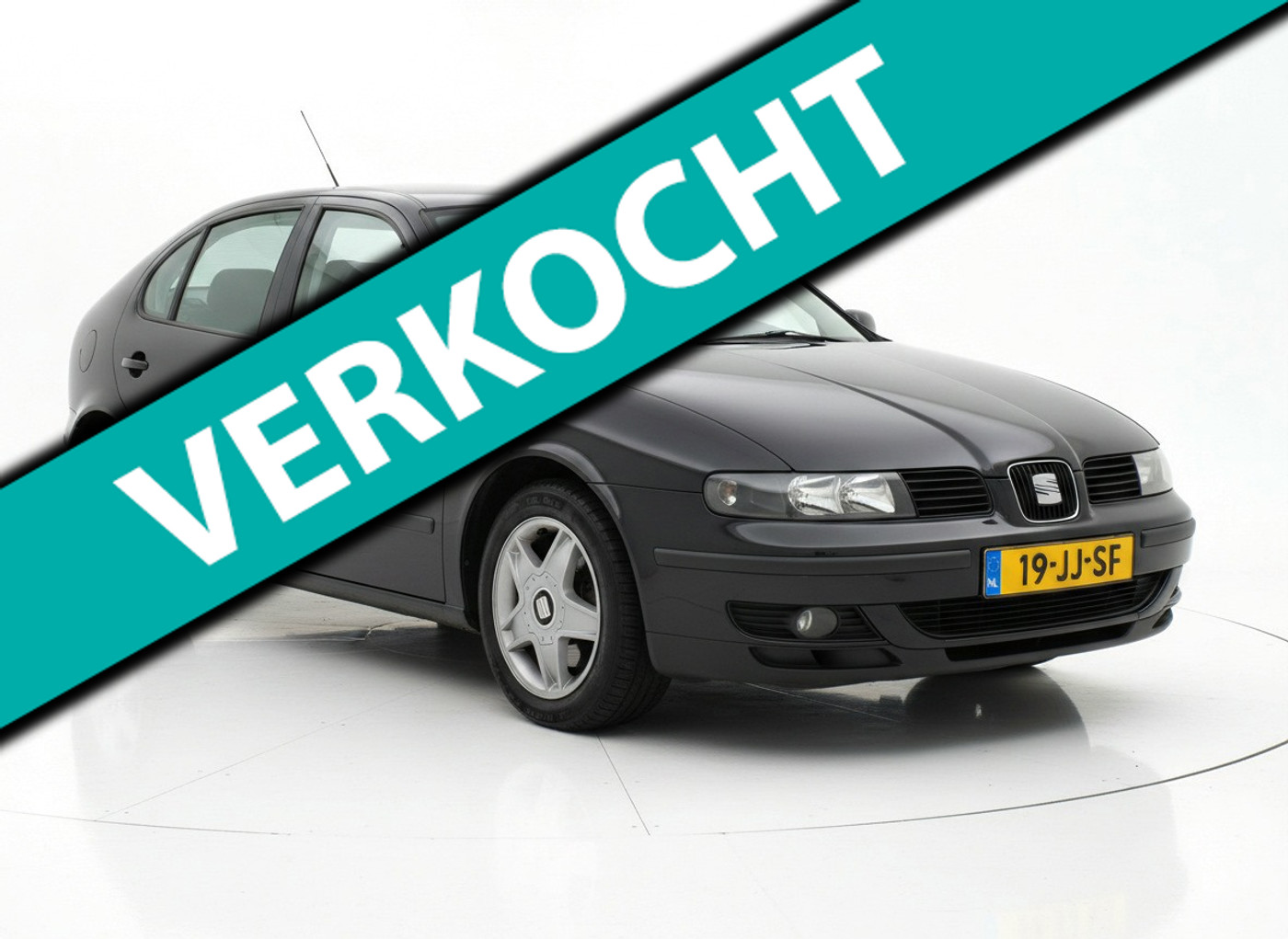 Seat Leon 1.8-20VT Sport|Cruise|Leder|Clima|Origineel NL 2002 - voorkant