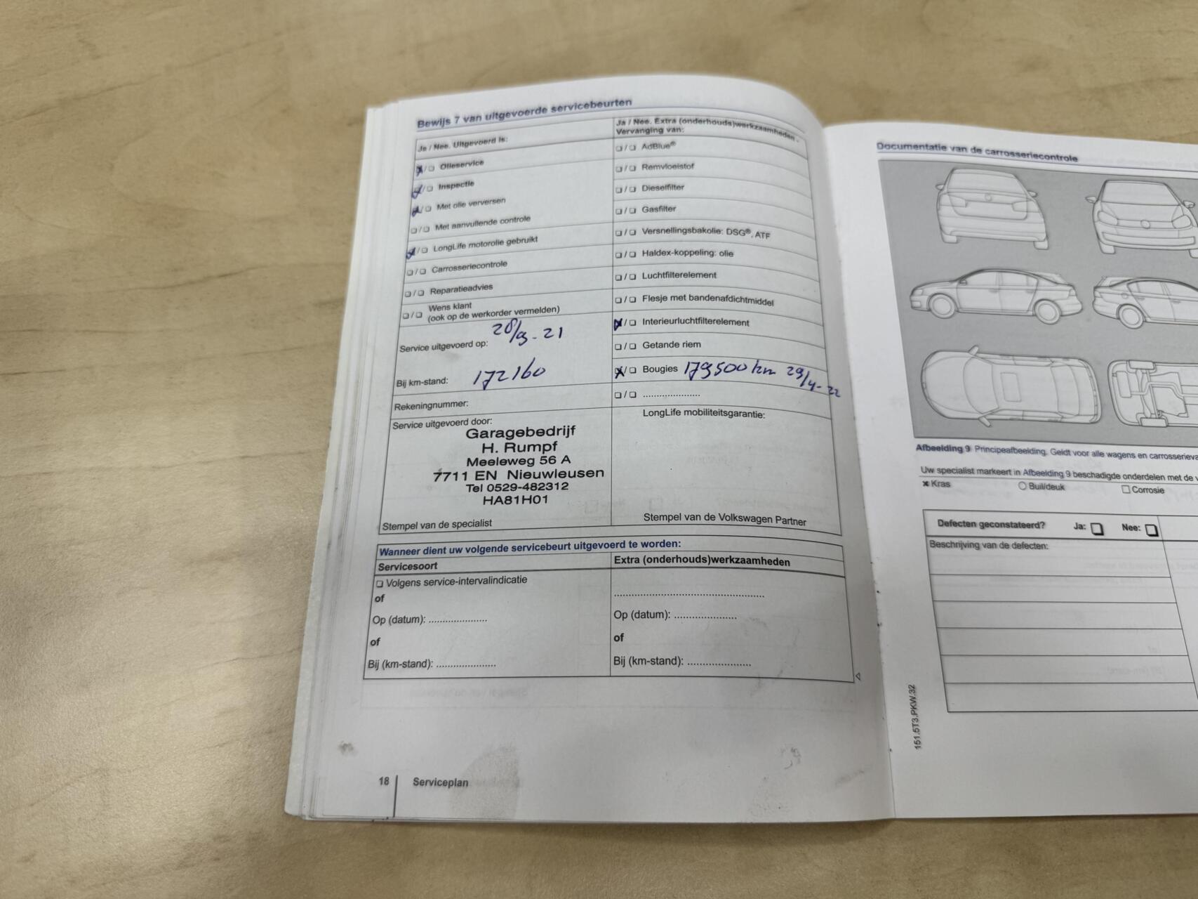 Foto van Volkswagen Golf