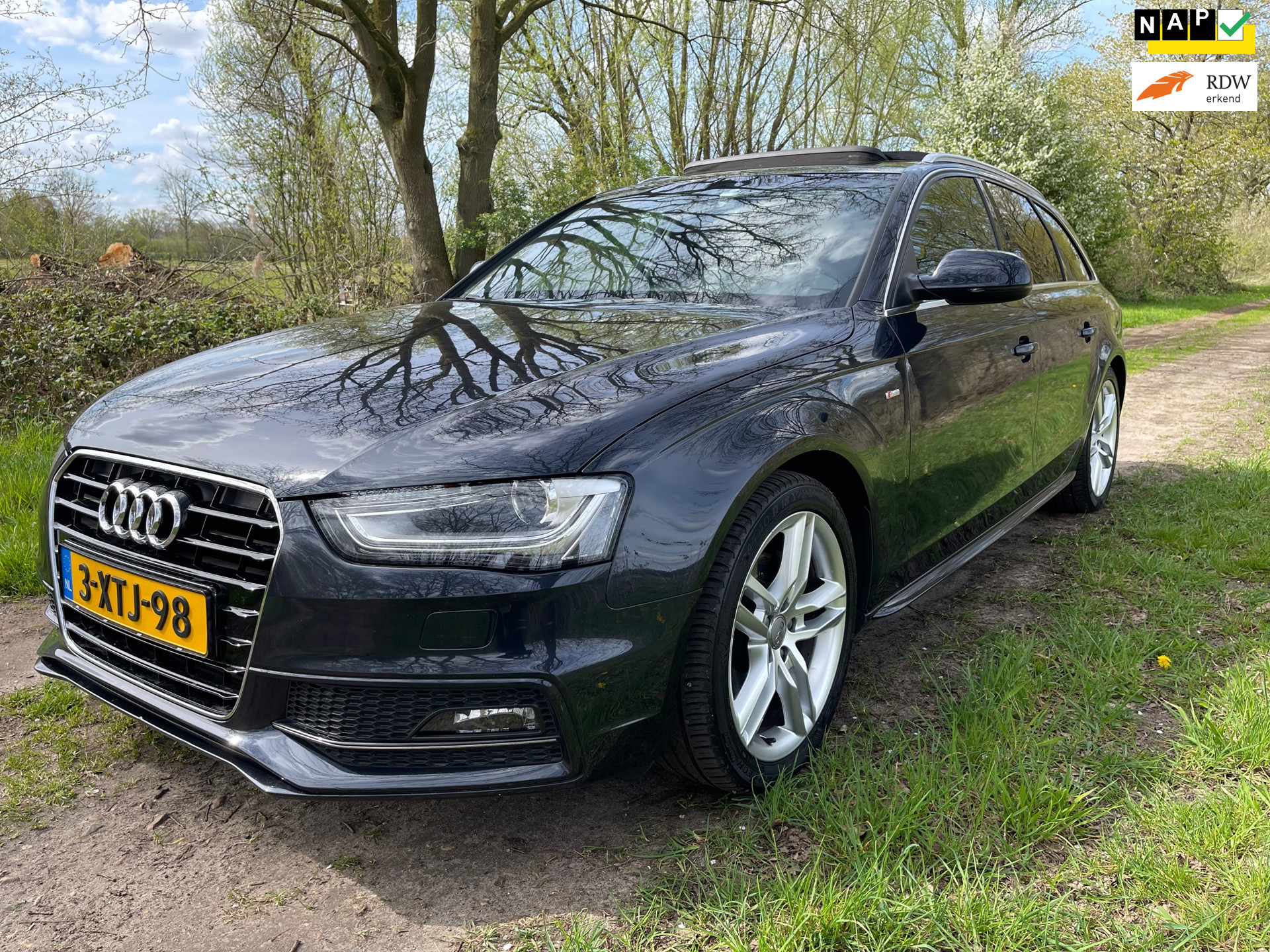 Audi A4 Avant 1.8 TFSI S Line Sport Edition Automaat/Panorama! 2014 - voorkant