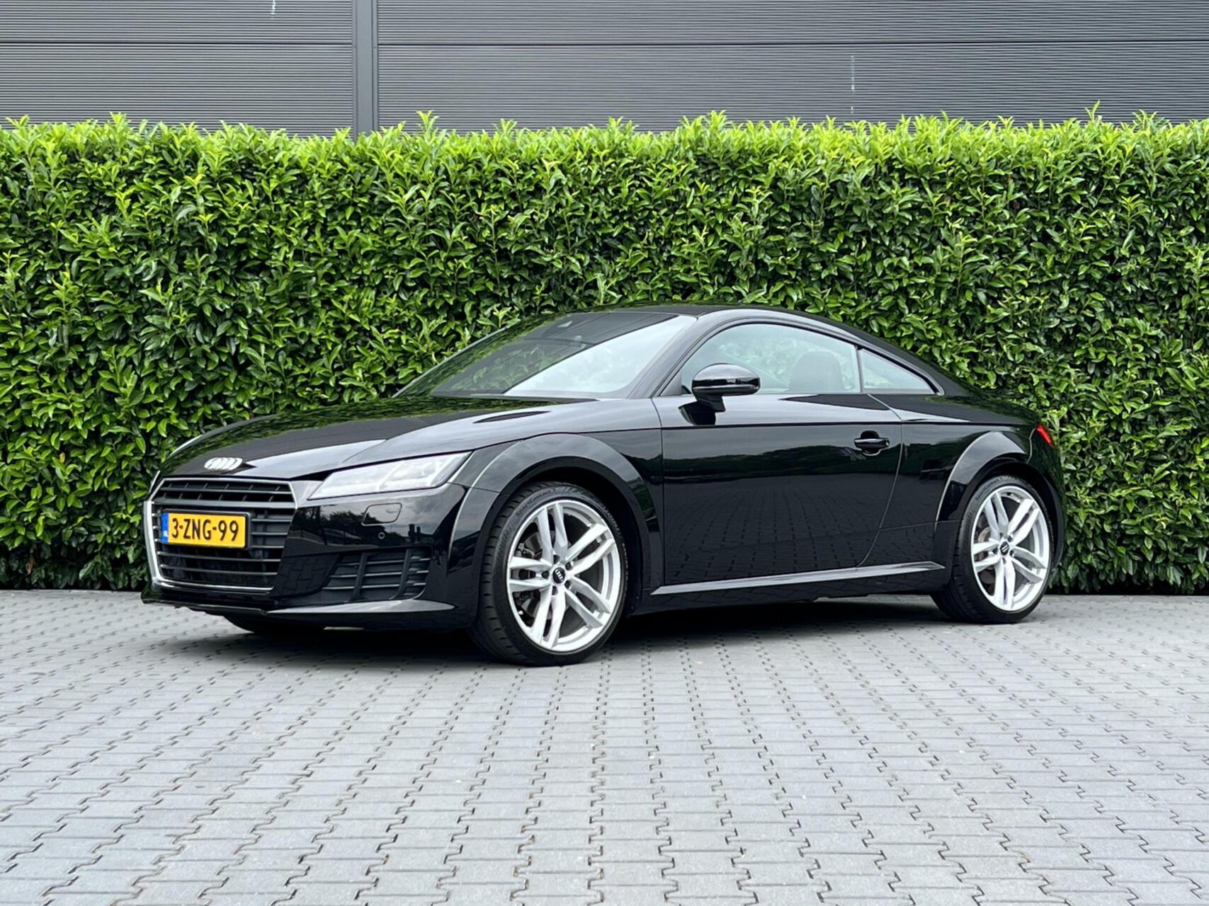 Audi TT Coupe 2.0 TFSI Pro Line +, NL AUTO, NAP LOGISCH, NAVIGATIE, B&O SOUND, CRUISE CONTROL, CLIMATE CONTROL, STOELVERWARMING, LEDER, KEYLESS, LICHTMETAAL 19" 2015 - voorkant