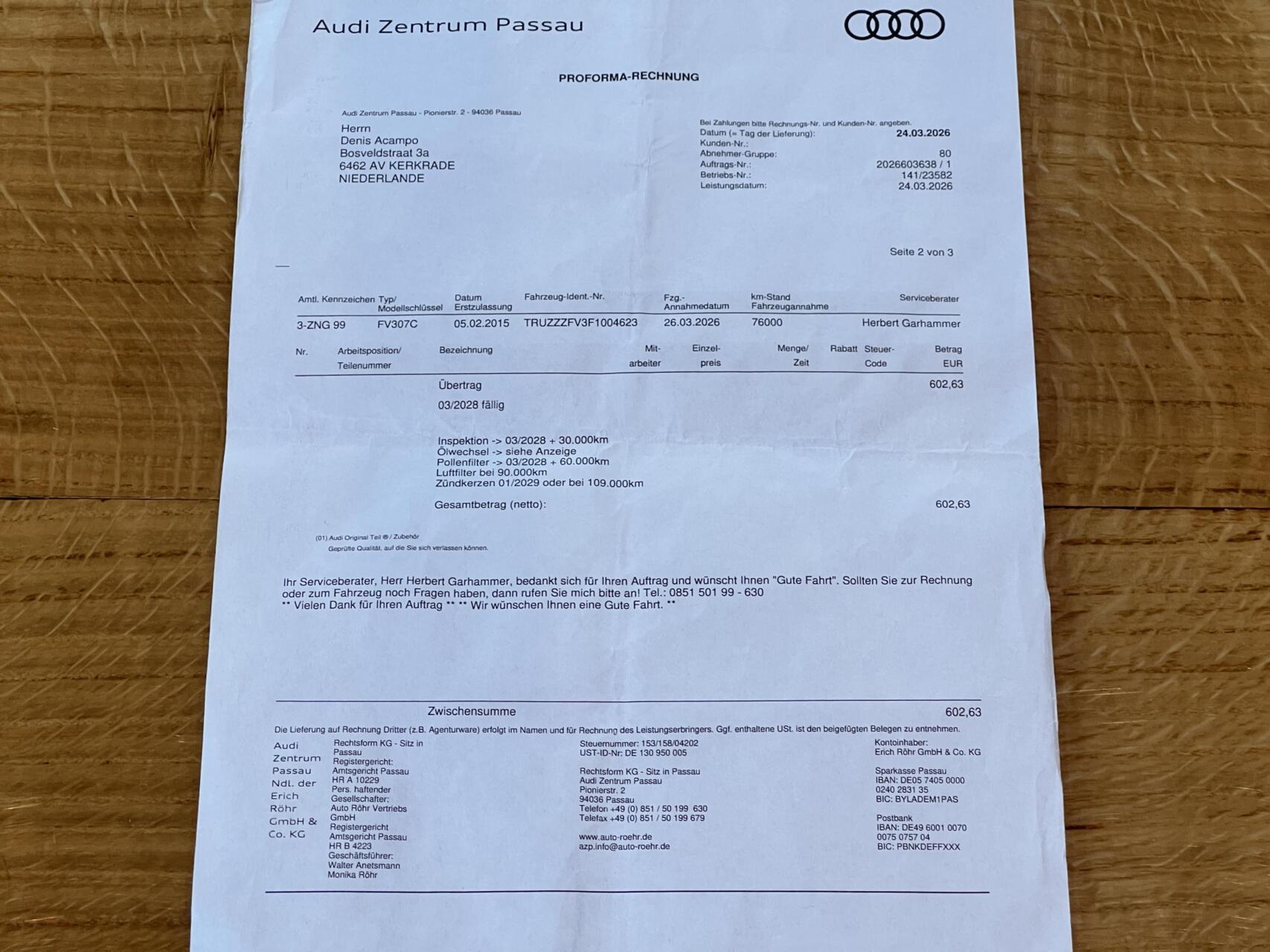 Foto van Audi TT Coupe