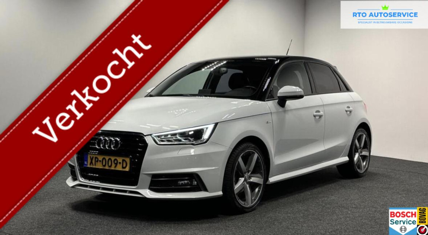 Audi A1 Sportback 1.0 TFSI Sport Pro S Line LED ECC CRUISE LM. 2016 - voorkant