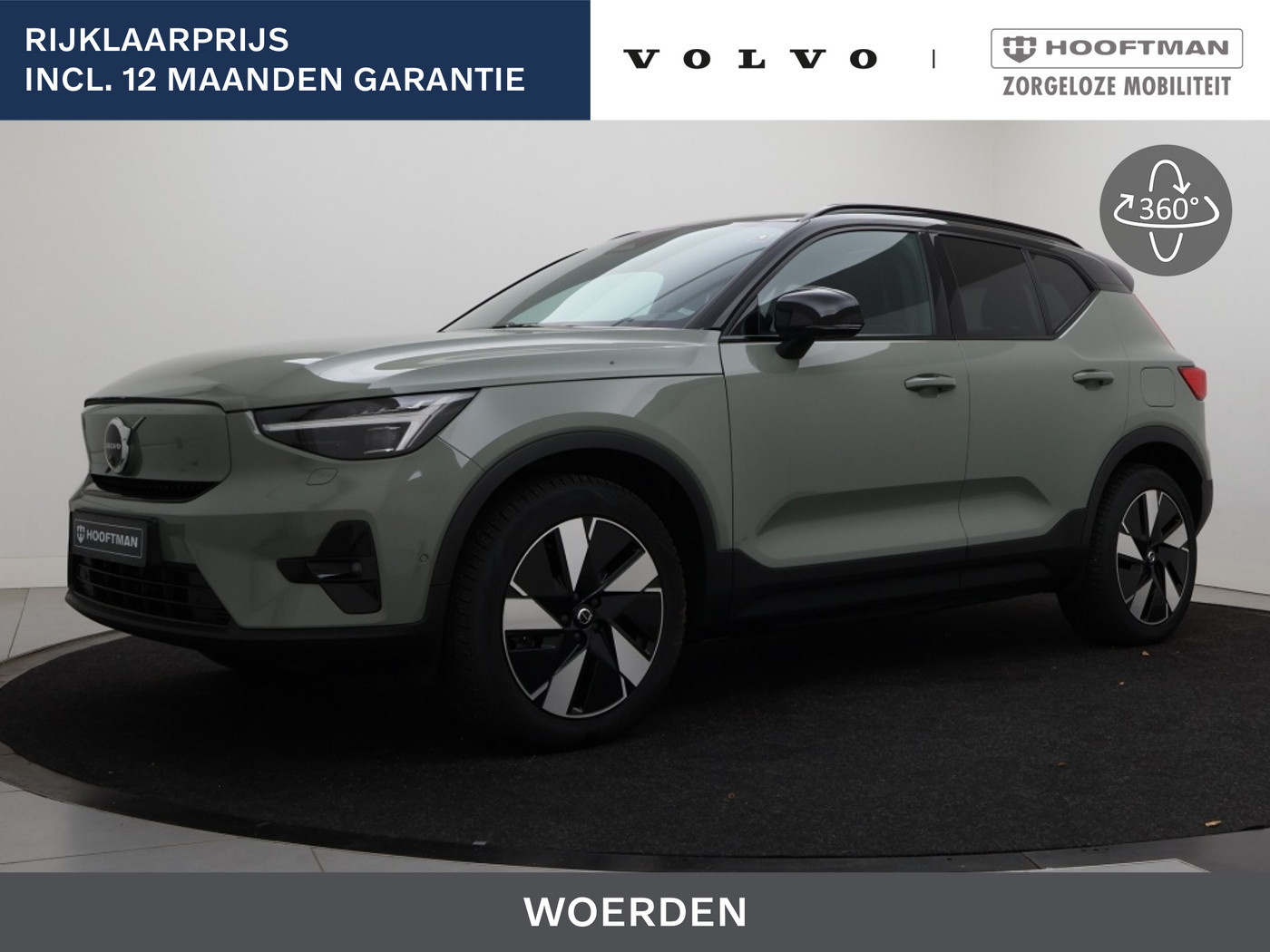 Volvo Ex40 EXTENDED RANGE ULTRA 19INCH SCHUIFDAK 360GR CAM HARMAN KARDON GETINT GLAS 2024 - voorkant