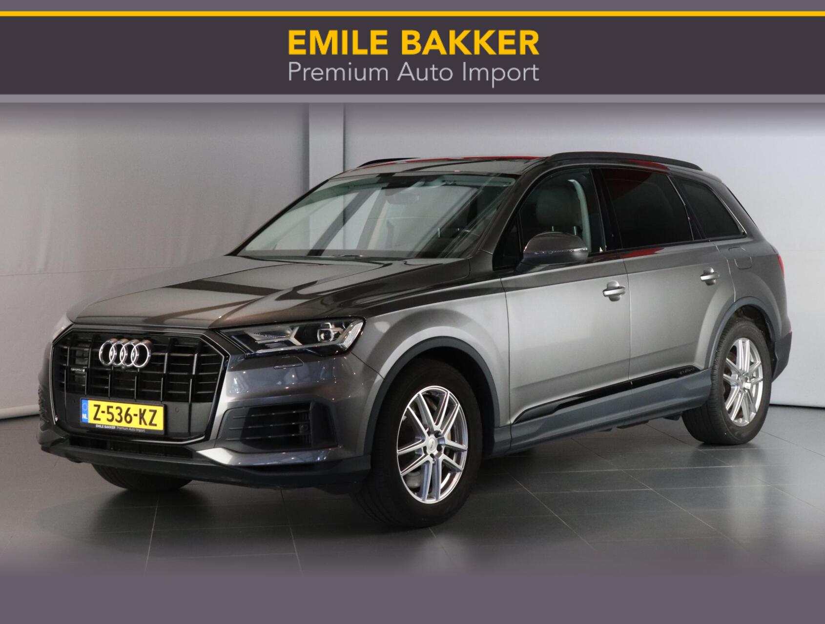 Audi Q7 55 TFSI E 55 TFSI e quattro Pro Line S 2021 - voorkant