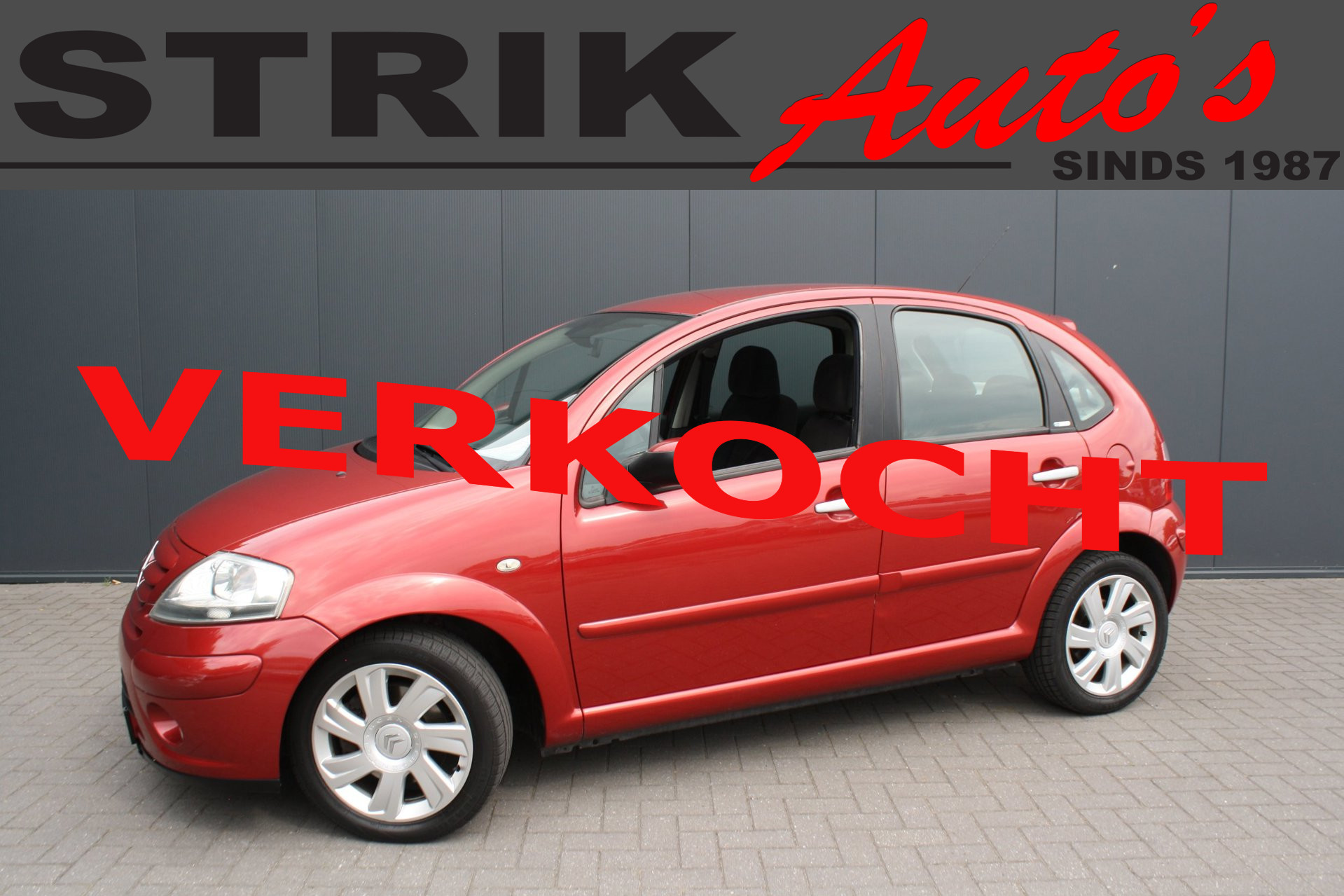 Citroen C3 1.6i-16V Exclusive - AUTOMAAT - CLIMATE CONTROL - PDC 2007 - voorkant