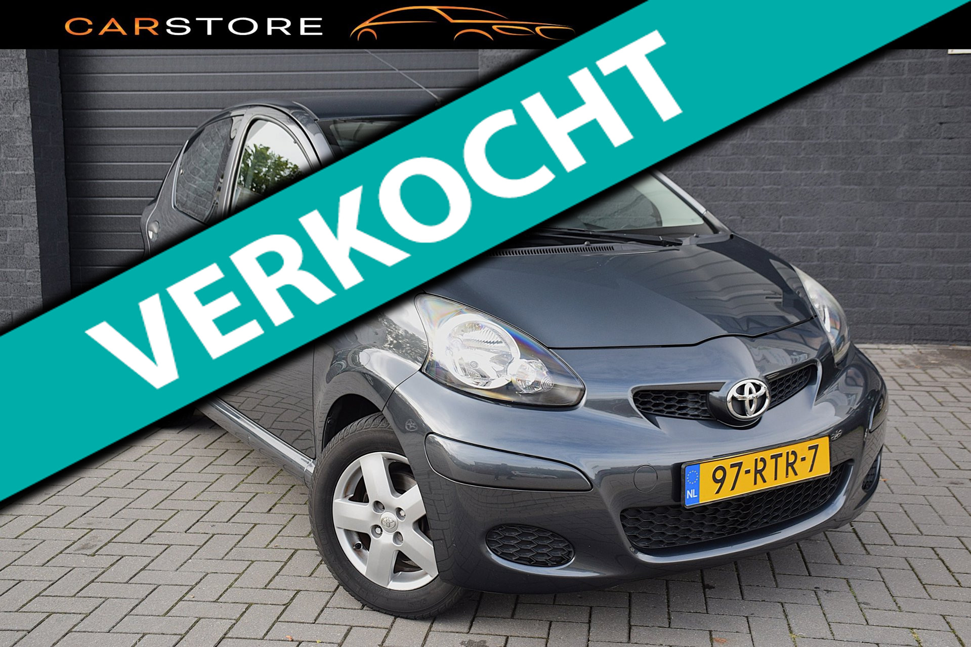 Toyota Toyota Aygo 1.0-12V Comfort*2e eigenaar*Automaat*Airco*5 deurs*105DKM* 2011 - voorkant