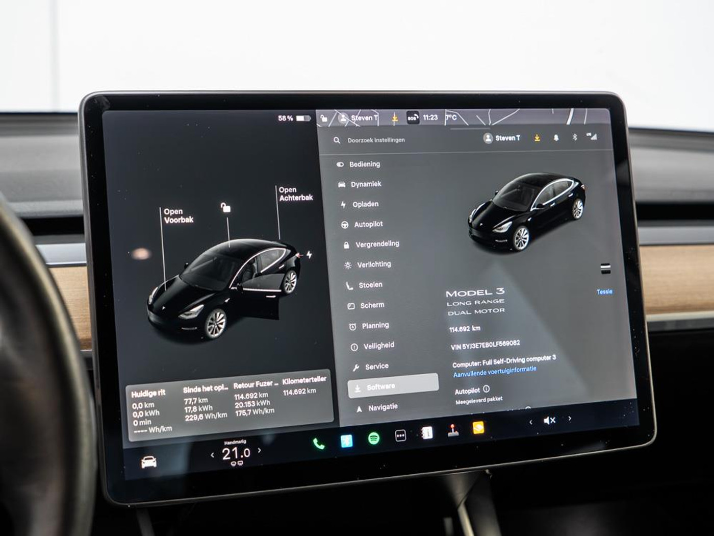 Foto van Tesla Model 3
