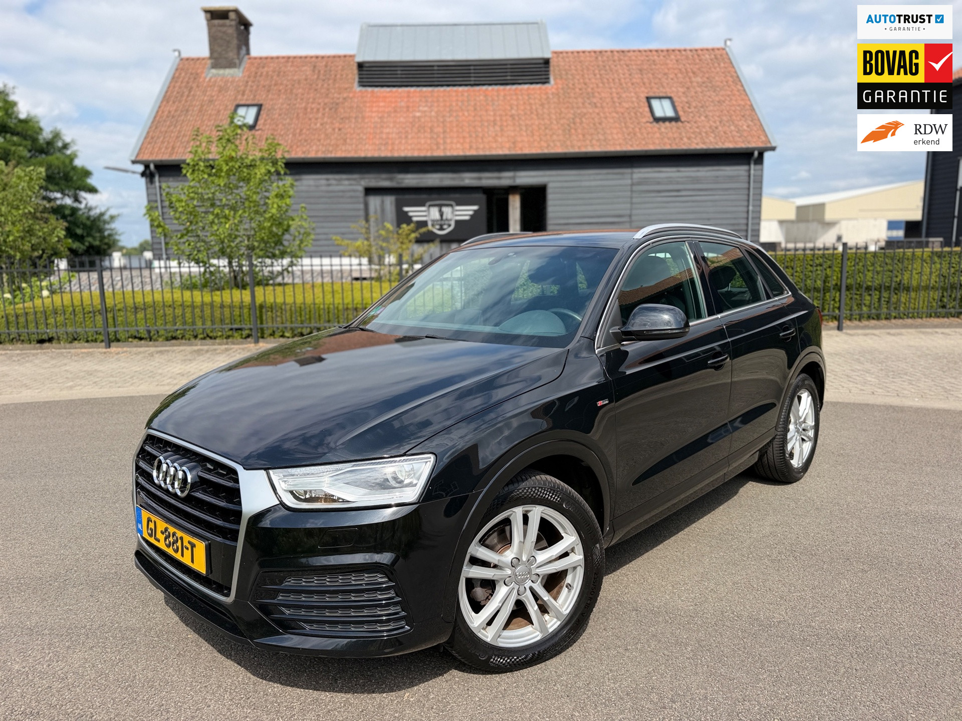 Audi Q3 1.4 TFSI S- Edition 2X S-LINE AIRCO/ECC LEER NAVI LED XENON 2015 - voorkant
