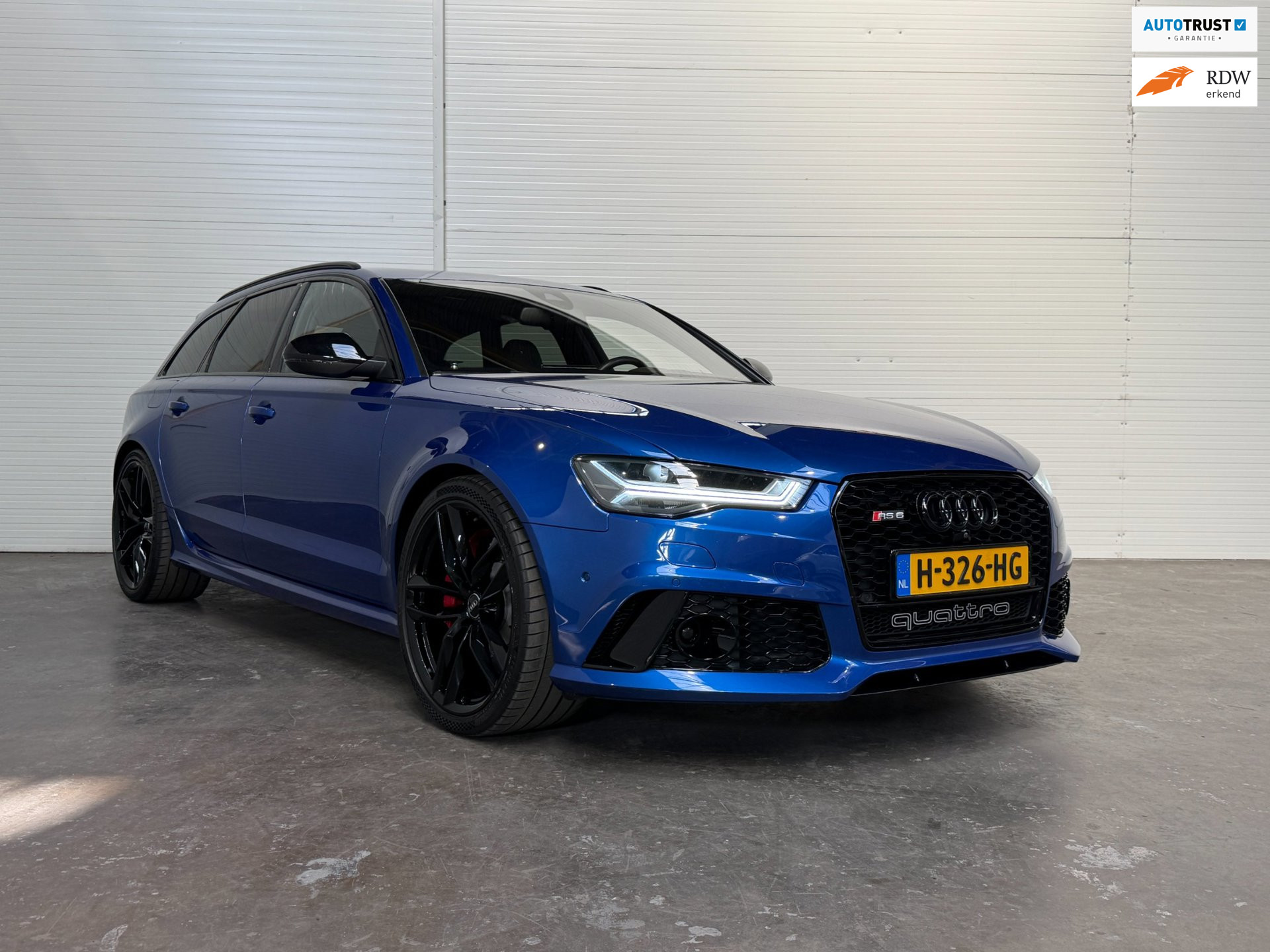 Audi RS 6 Avant Performance 4.0 TFSI RS 6 quattro performance Pro Line Plus Origineel / Pano / B&O / Carbon 2017 - voorkant