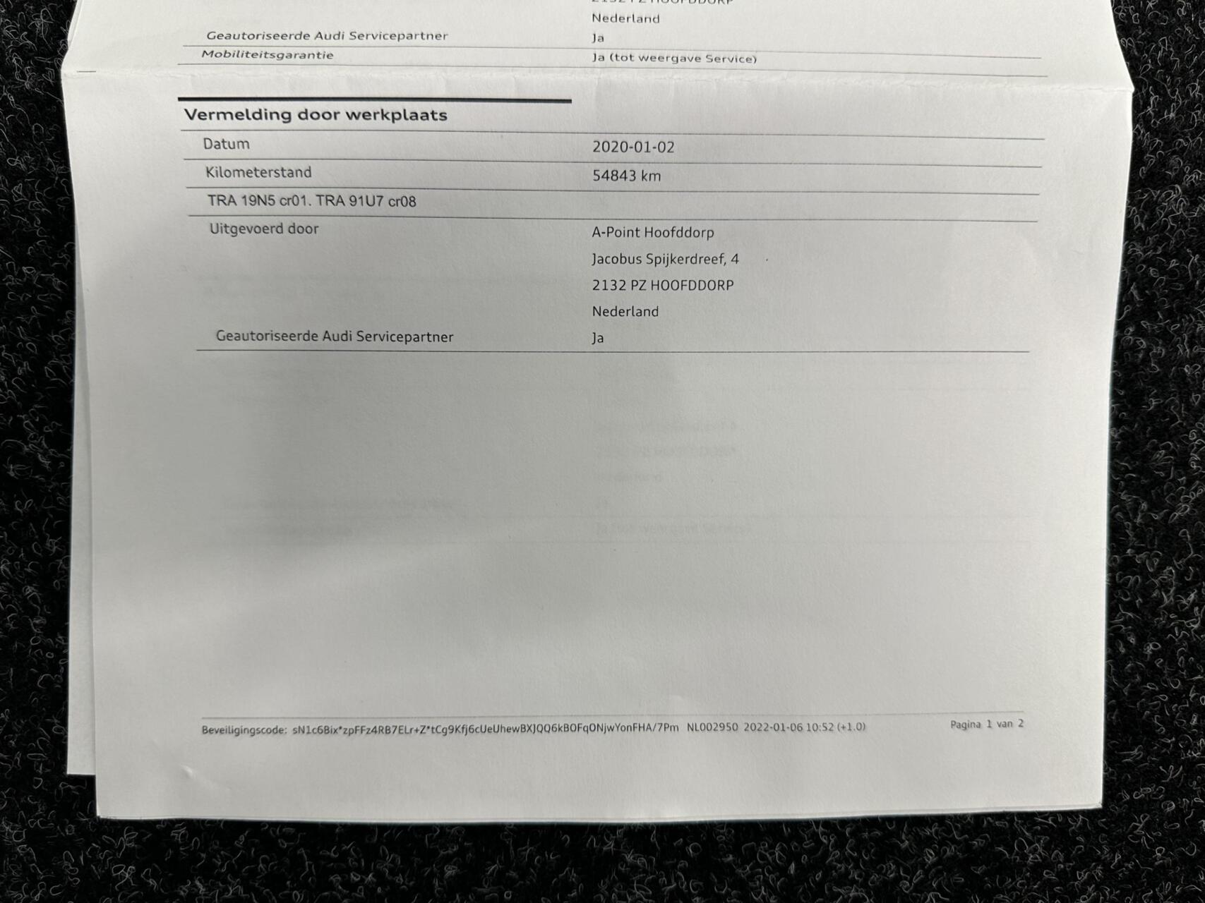 Foto van Audi A6 Limousine