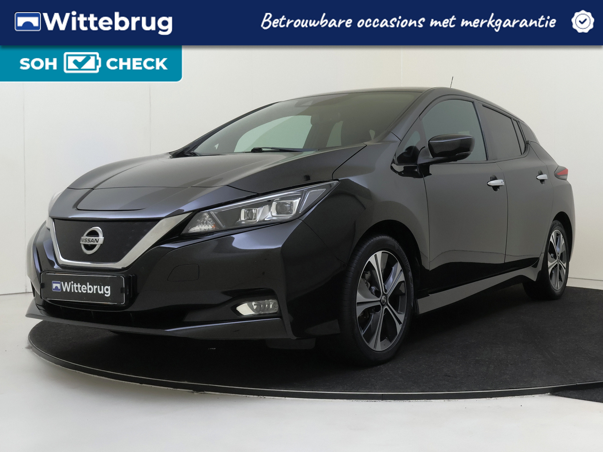Nissan Nissan Leaf 40kwh Tekna 40 kWh 2019 - voorkant