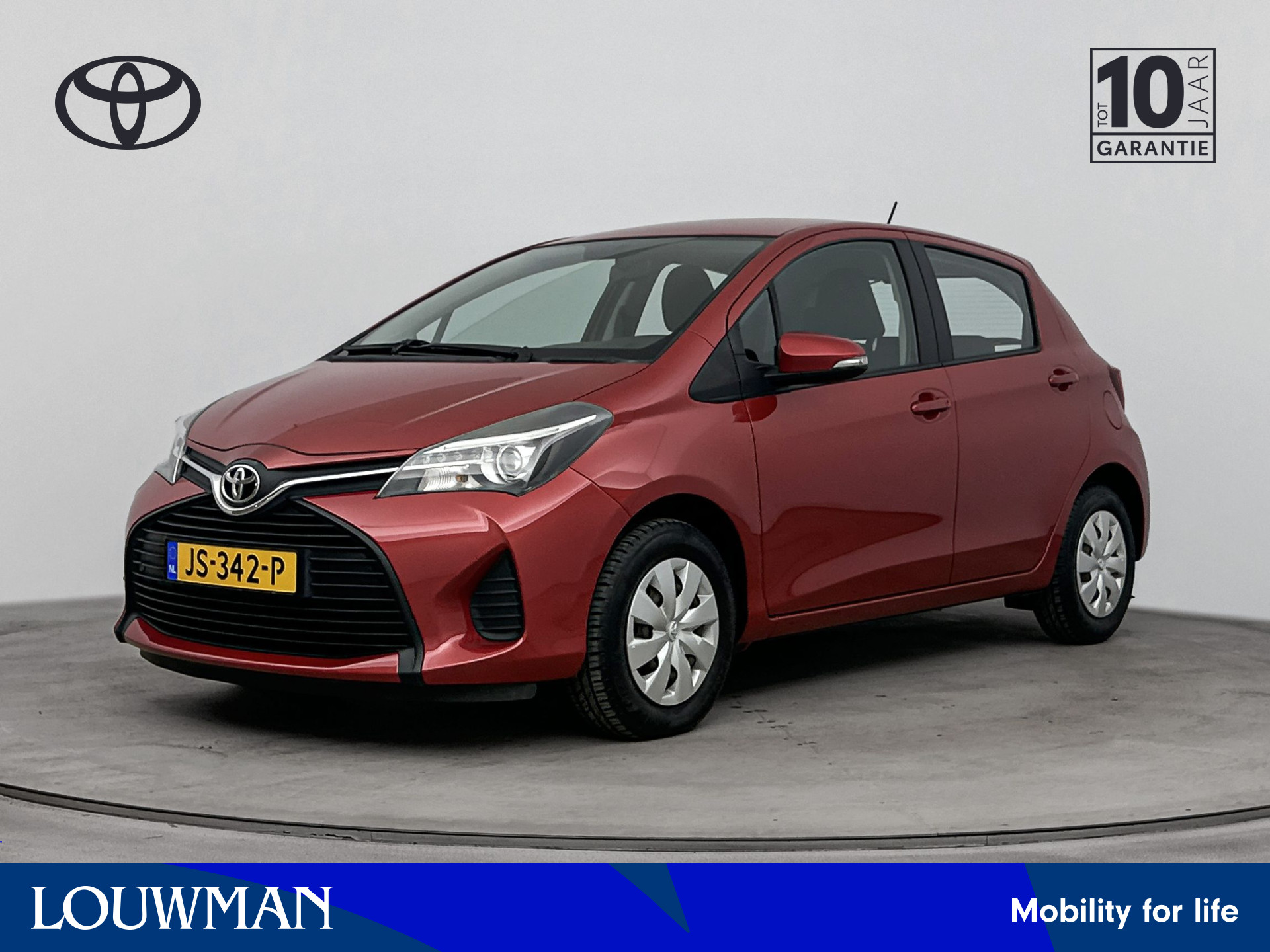 Toyota Toyota Yaris 1.3 VVT-i Now 2016 - voorkant