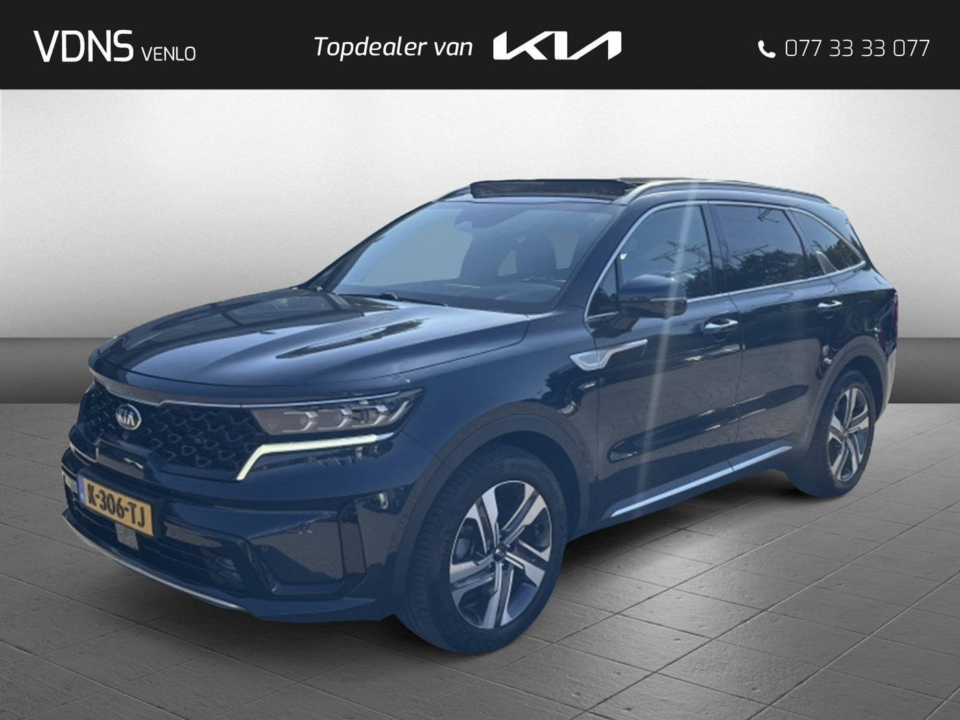 Kia Sorento 1.6 T-GDI PHEV 265PK EXECUTIVELINE 7 zits 2021 - voorkant