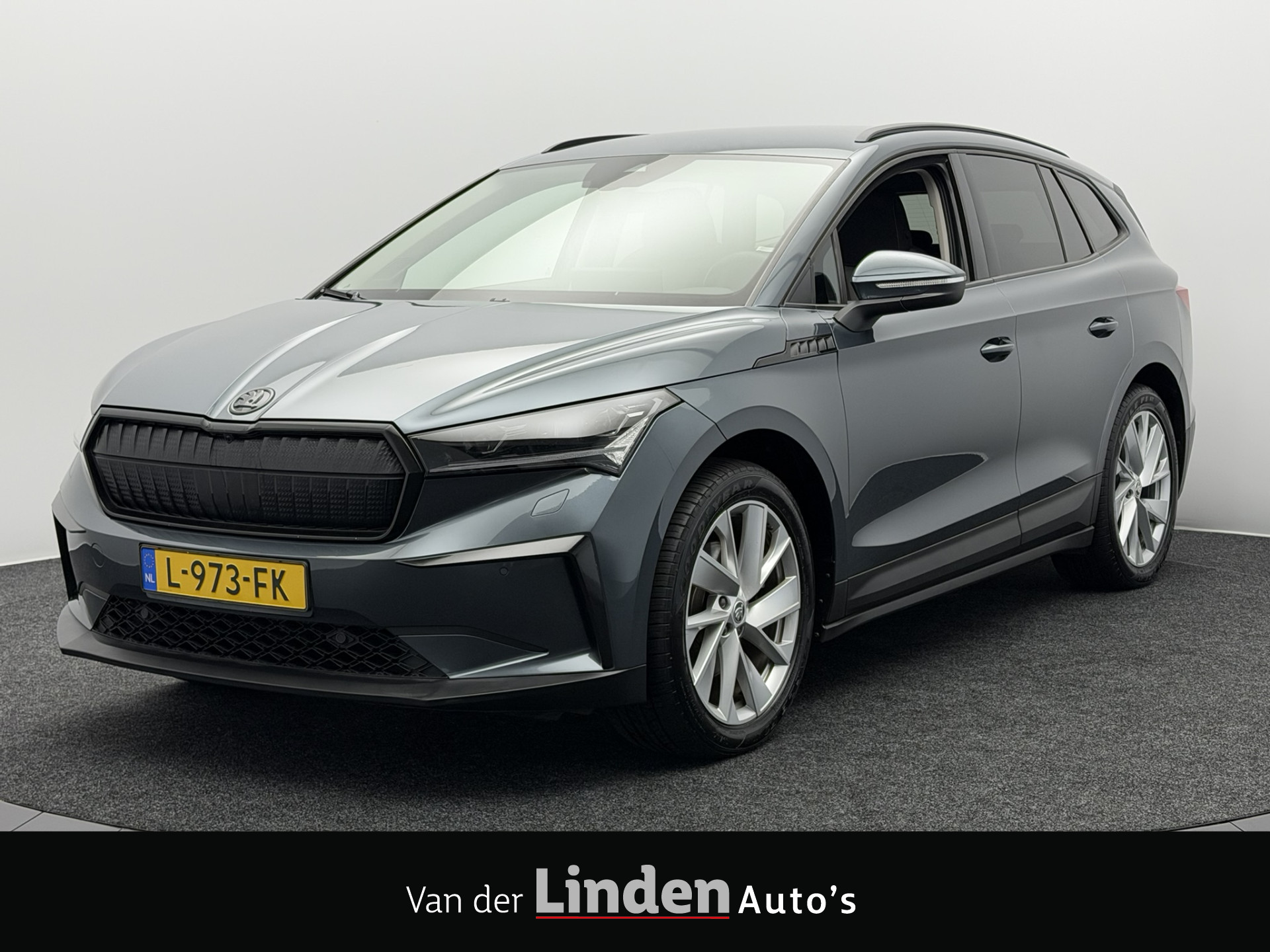 Skoda Enyaq 60 60 First Edition | SoH 92,9 % | Warmtepomp | Navigatie | Stoel/Stuurverwarming | Camera 2021 - voorkant