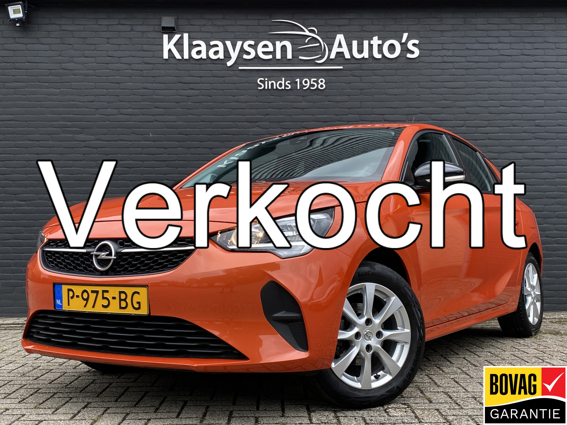 Opel Corsa 1.2 Edition | 1e eigenaar | dealer onderhouden | airco | apple carplay | cruise control | BTW 2022 - voorkant