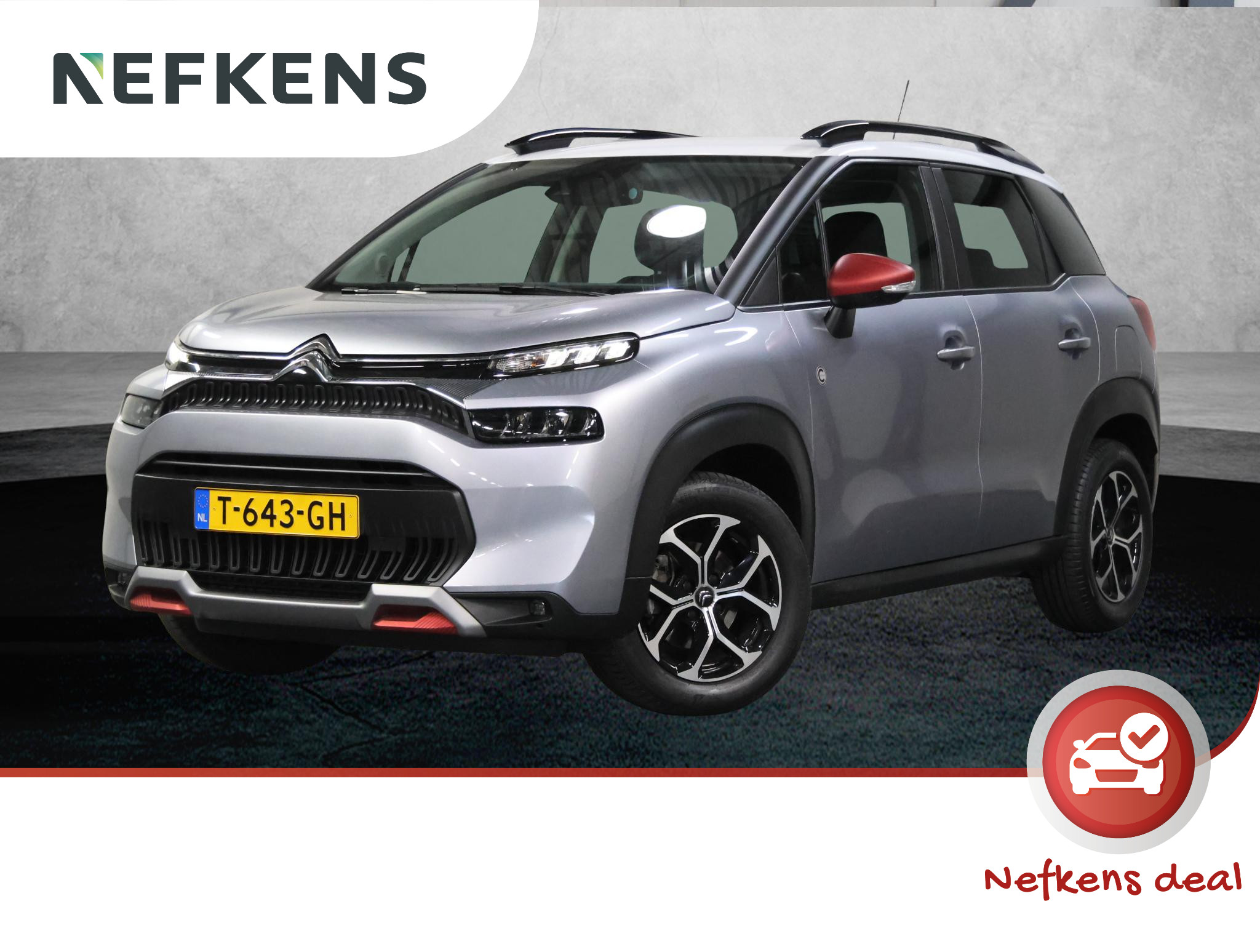 Citroen C3 Aircross 1.2 130PK Shine 2021 - voorkant