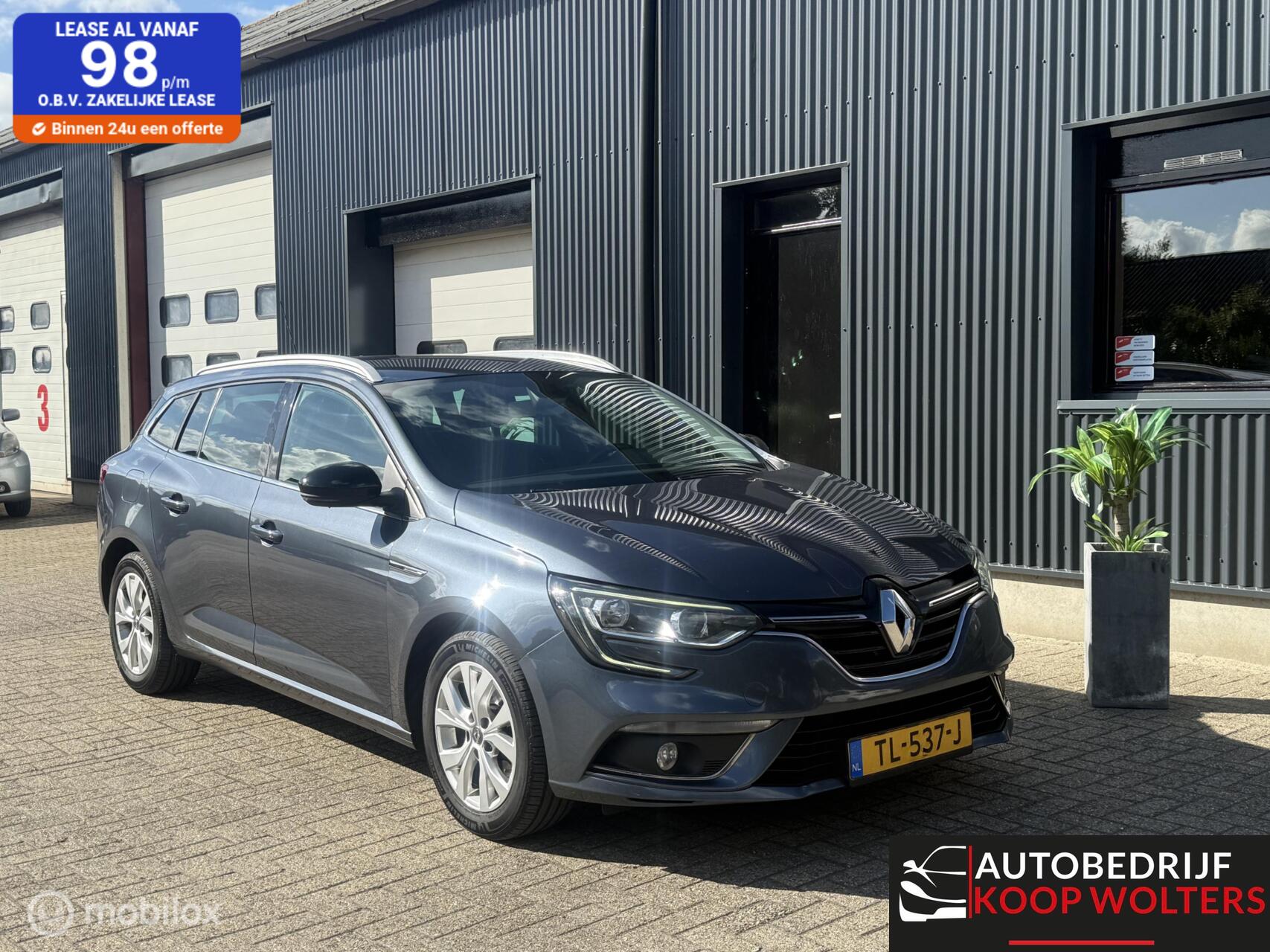 Renault Megane 1.5 dCi Limited 2018 - voorkant