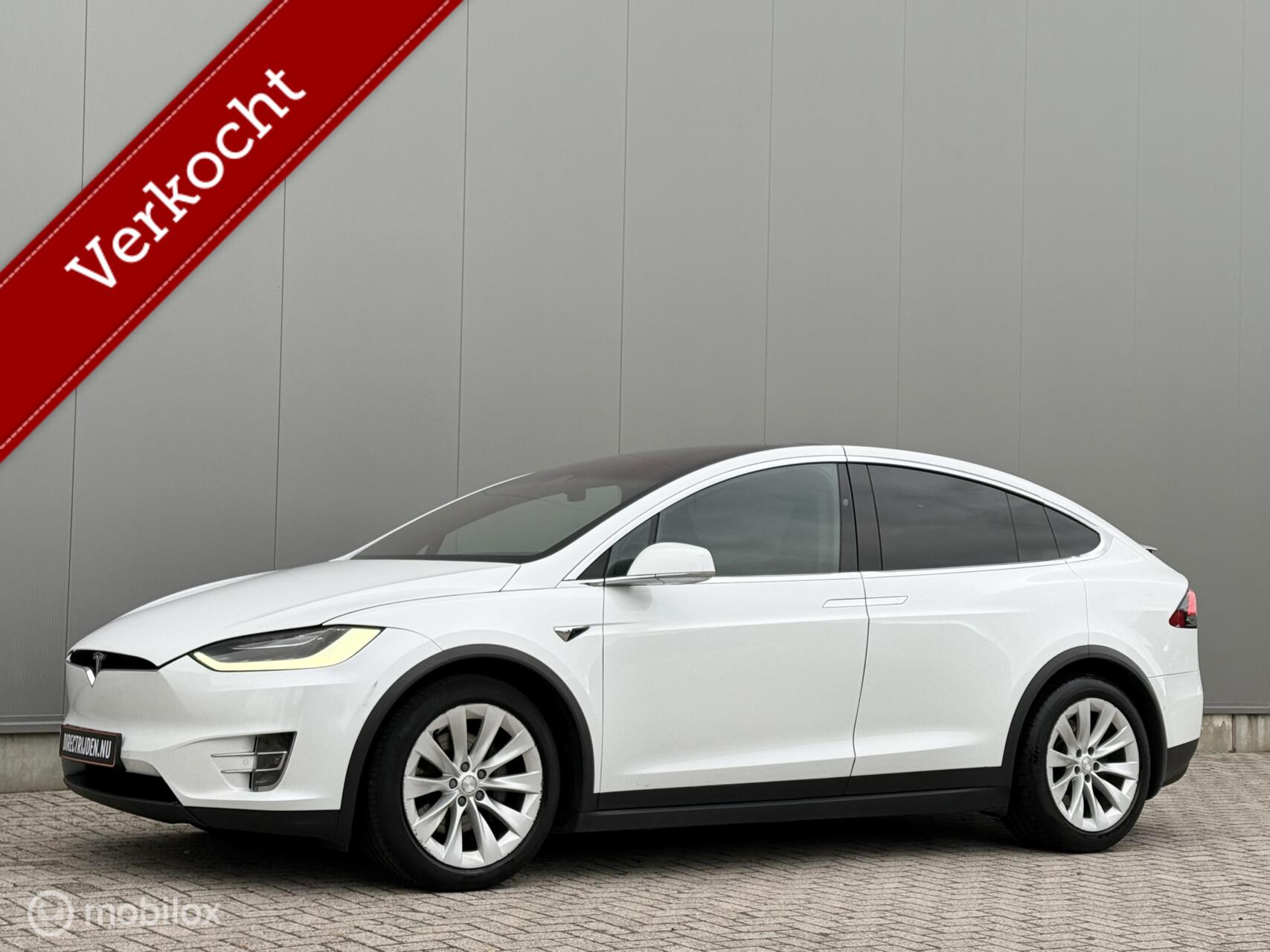 Tesla Model X 100D | BTW auto | SOH 84% | Trekhaak | Orig NL 2018 - voorkant
