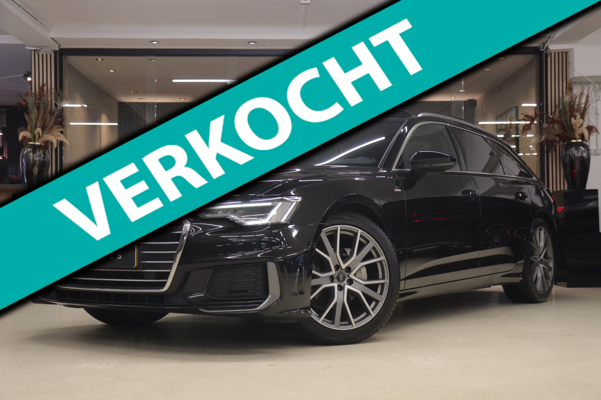 Audi A6 Avant 40 TDI Sport Pro Line S  NAP/PANO/CARPLAY/MEM/KEYLESS/ACC/VOL 2018 - voorkant