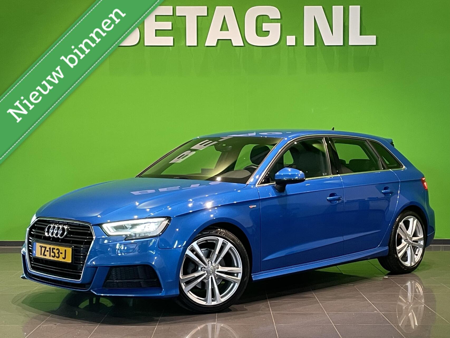 Audi A3 Sportback 30 TFSI Sport S Line Edition 2018 - voorkant