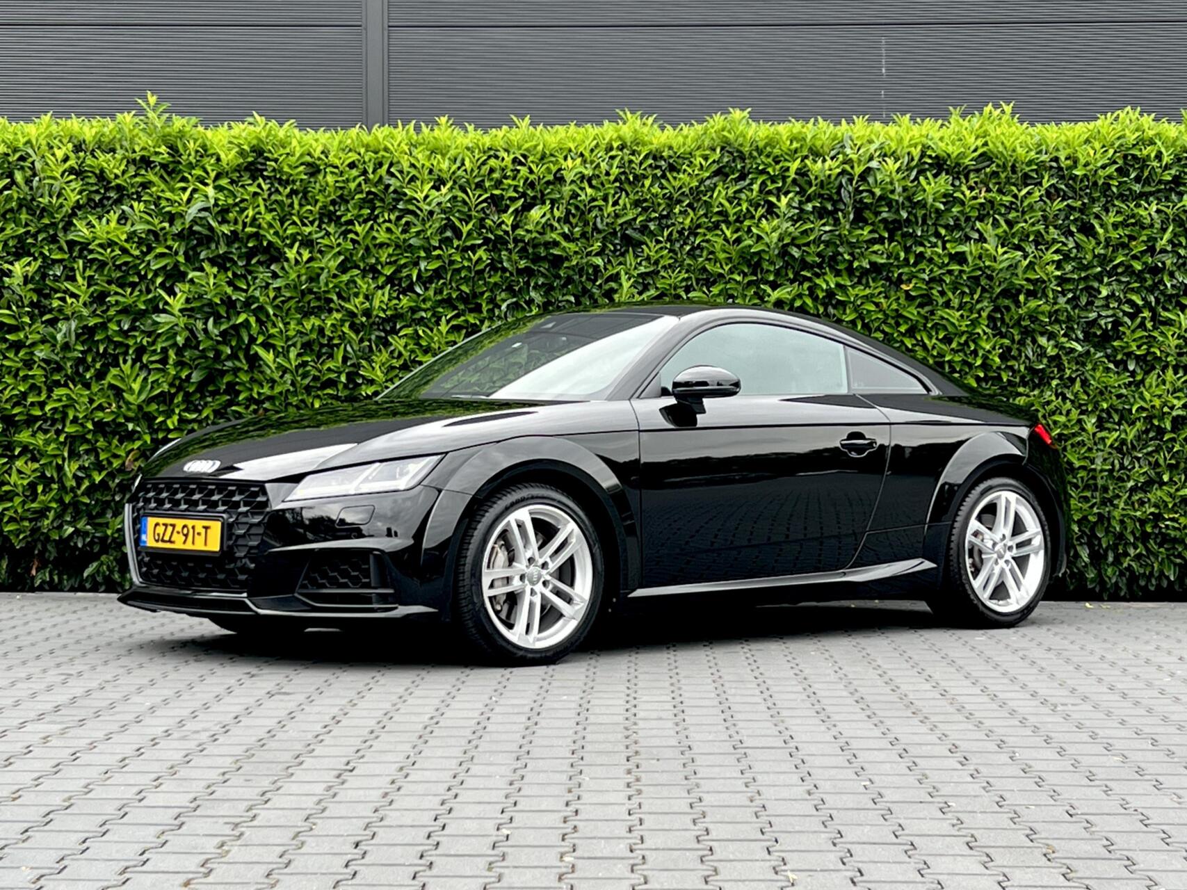 Audi TT 45 TFSI Pro Line S COMPETITION +, S-LINE, LEDER/ALCANTARA, NAVIGATIE, CRUISE CONTROL, KEYLESS, CAMERA, MATRIX, CLIMATE CONTROL, STOELVERWARMING, LED, PDC, DAB, LICHTMETAAL 19" 2021 - voorkant