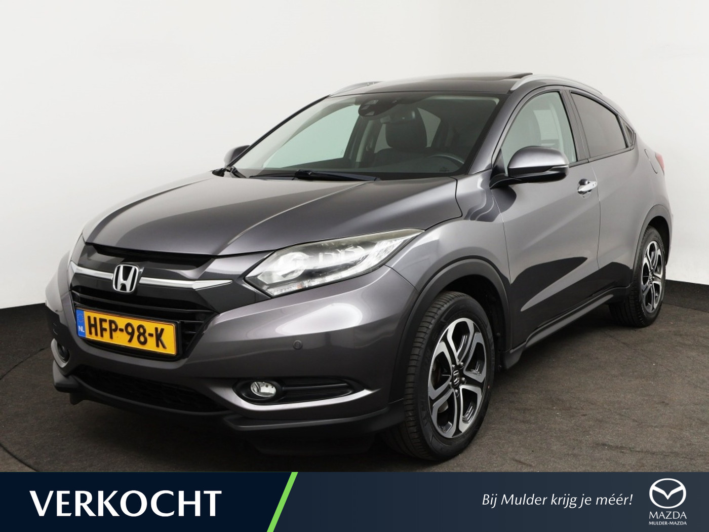 Honda Hr-v 1.5 i-VTEC Executive | Automaat • Trekhaak • Schuifdak • LED • Keyless 2016 - voorkant