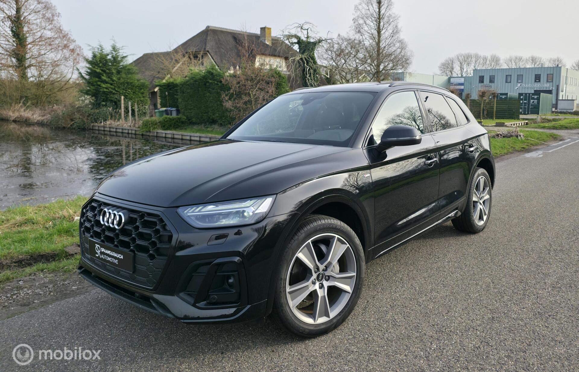 Audi Q5 45 TFSI Quattro S-Line / Pano / Trekh. / B&O 2023 - voorkant