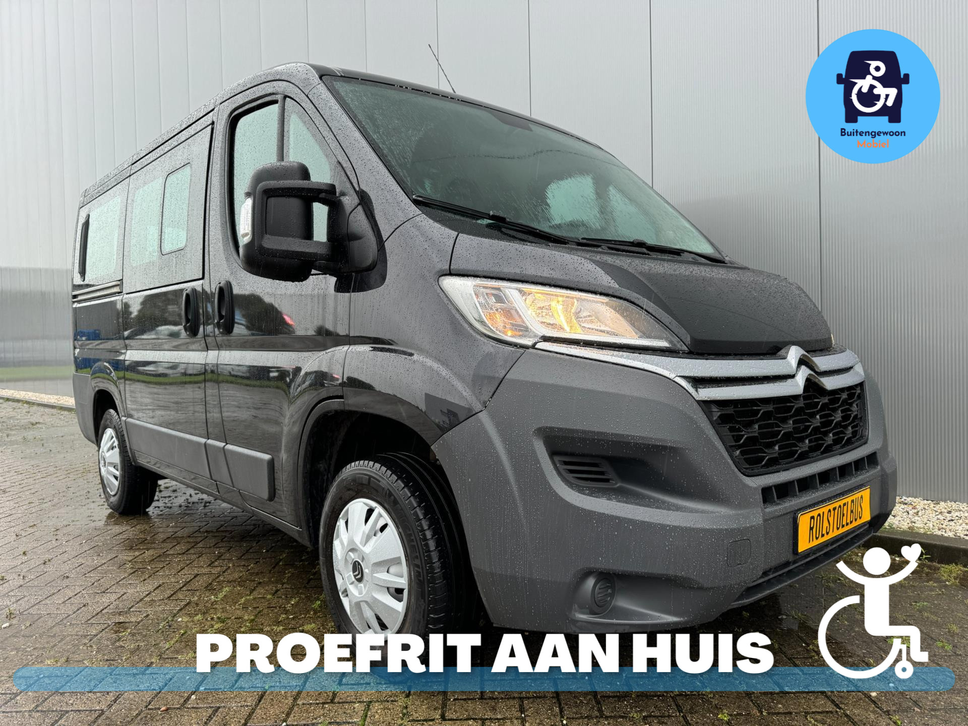 Citroen Jumper Rolstoelbus Rolstoel Voorin | Cruise control 2016 - voorkant