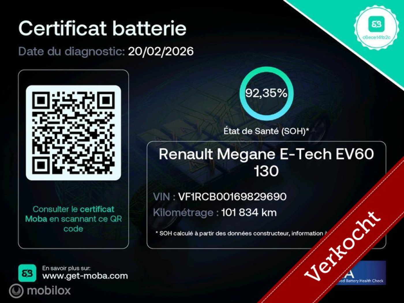 Foto van Renault Megane E-tech Electric