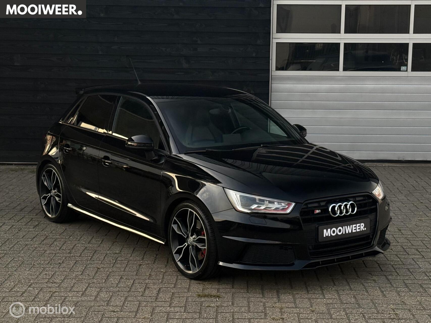 Audi S1 Sportback 2.0 TFSI Quattro | Leder | Bose | H&R | 325 PK 2017 - voorkant