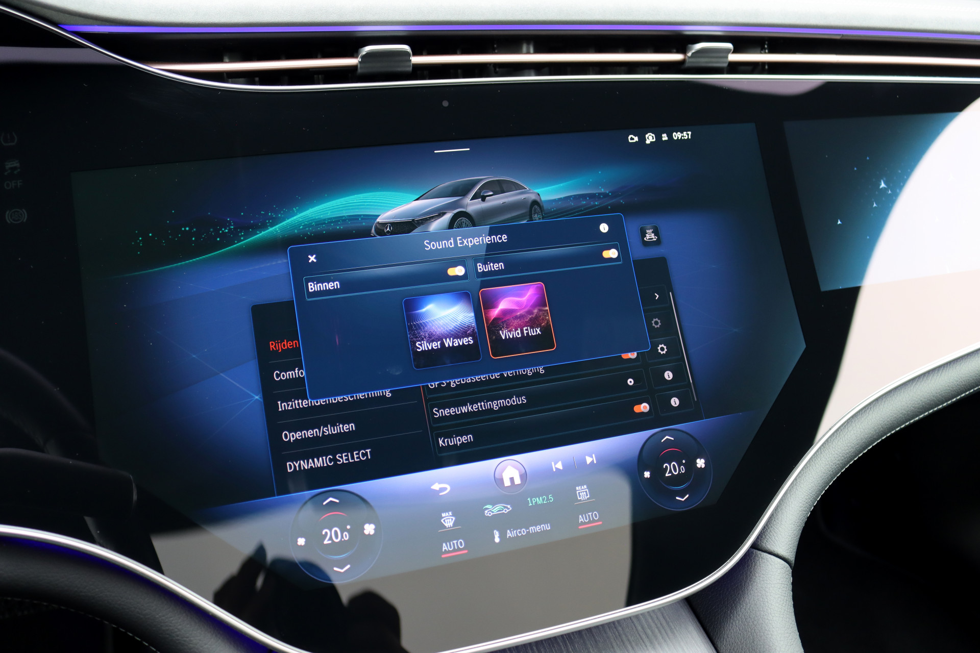 Foto van Mercedes-Benz Eqs