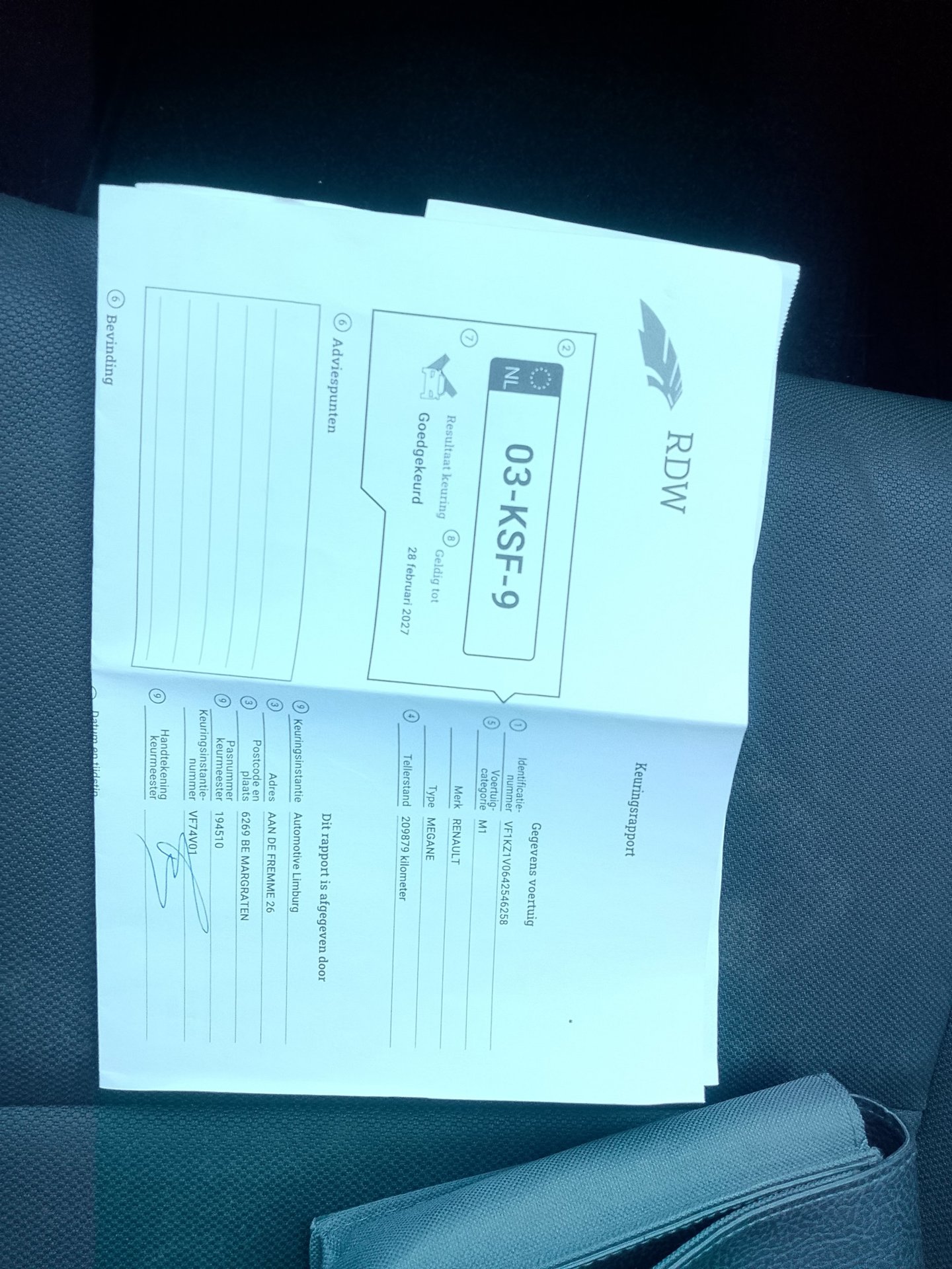 Foto van Renault Megane