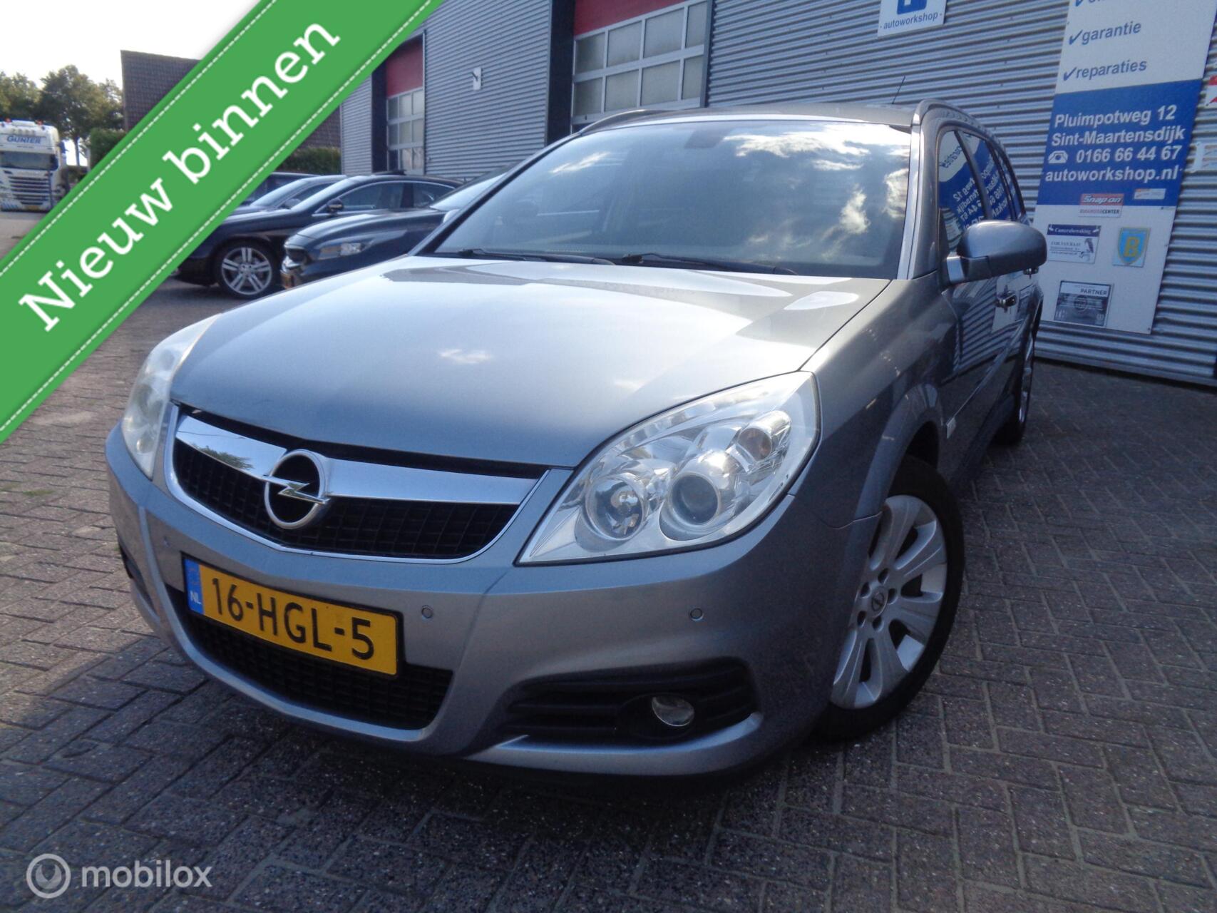 Opel Vectra Station Wagon 1.8-16V Executive/Leer/Stoeverw/Lm velgen/PDC/ECC airco/Trekhaak/NIEUWE APK/NAP 2008 - voorkant